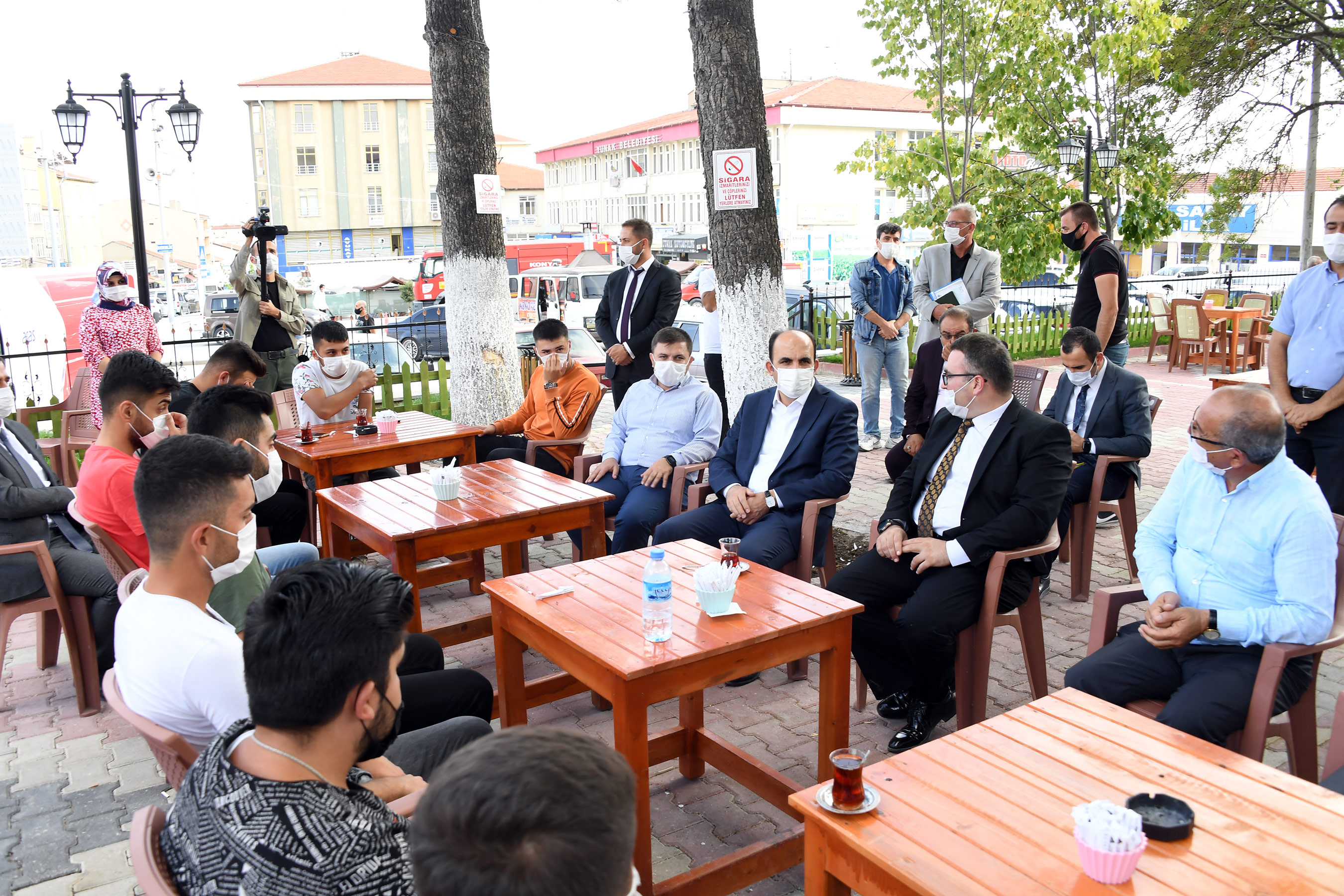 Başkan Altay Yunak ve Tuzlukçu'da İncelemelerde Bulundu
