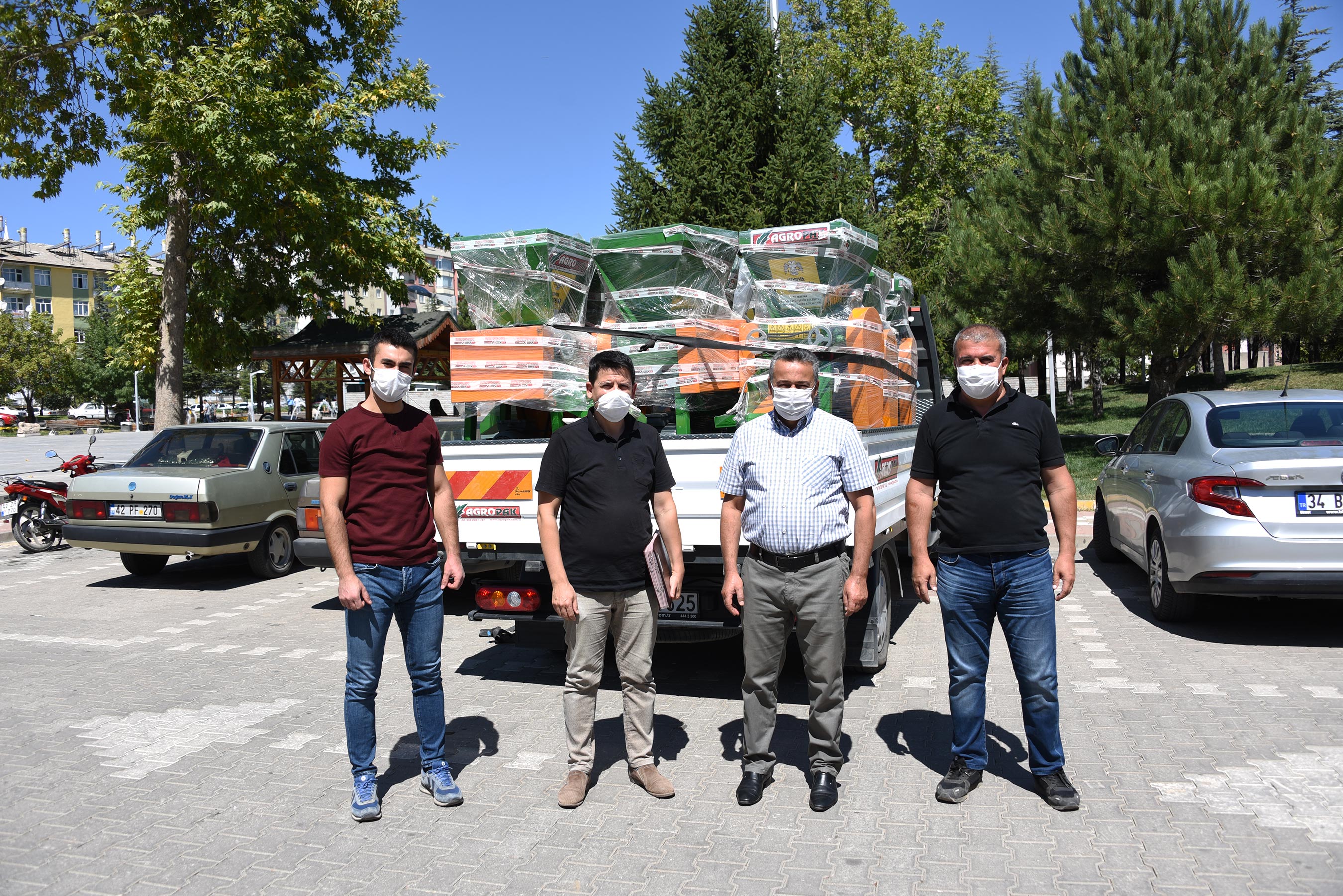 Konya Büyükşehir'den Üzüm Üreticisine Destek