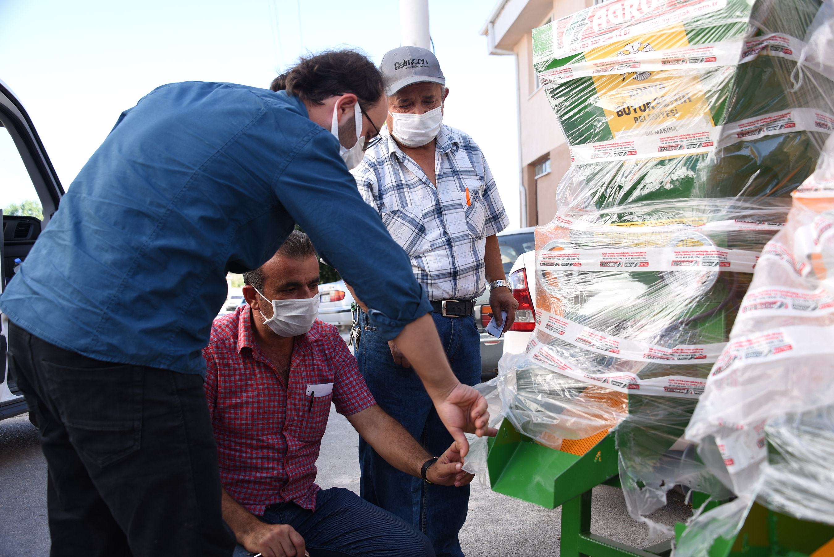 Konya Büyükşehir'den Üzüm Üreticisine Destek