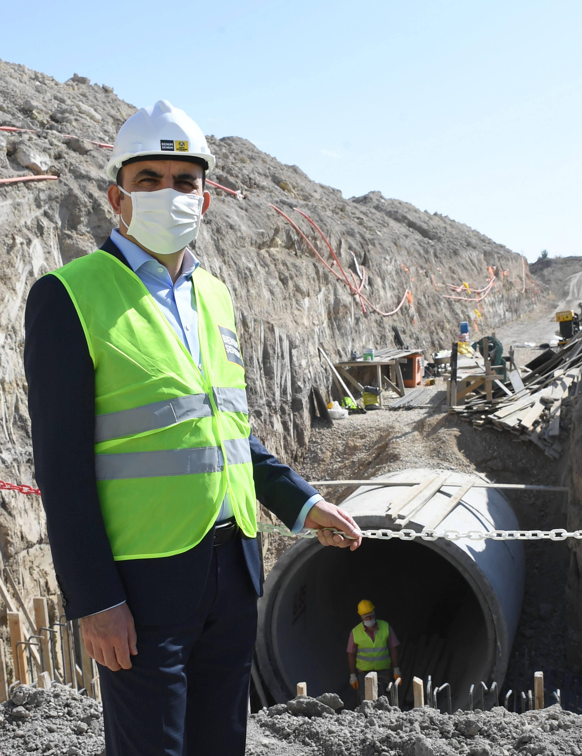 Konya Büyükşehir'den 2020'de 432,3 KM Su ve Kanalizasyon Şebekesi