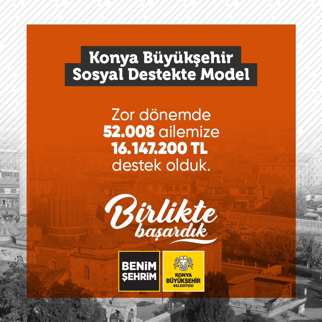 Sosyal Yardım Seferberliğimiz Türkiye'ye Örnek Oldu