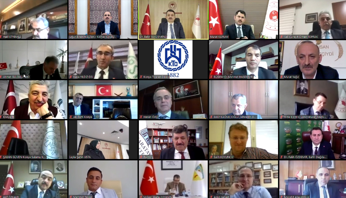 Bakan Pakdemirli Konya Tarımı İçin Müjdeler Verdi