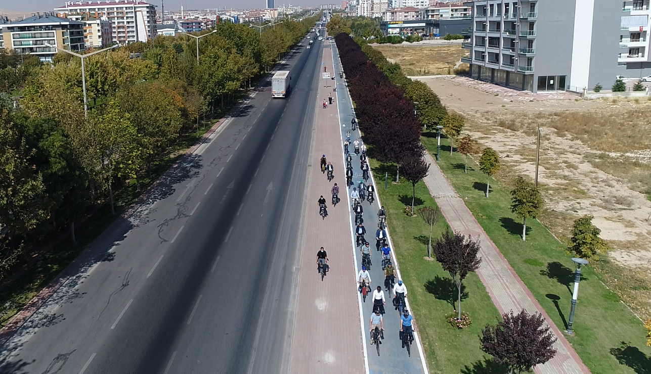 Bakan Kurum ve Başkan Altay Sağlıklı Yaşam İçin Pedal Çevirdi