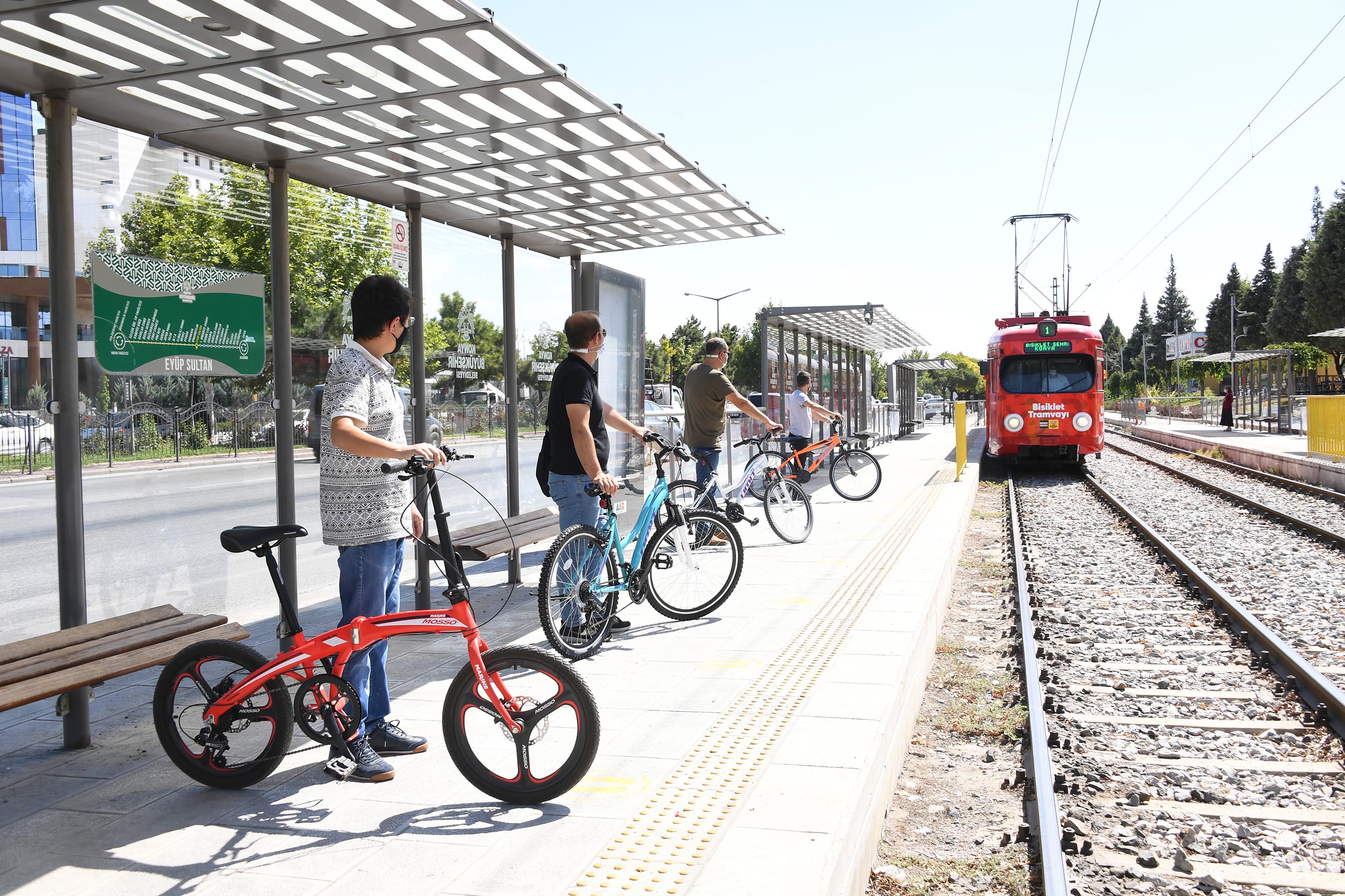 Bisiklet Tramvayı Raylarda