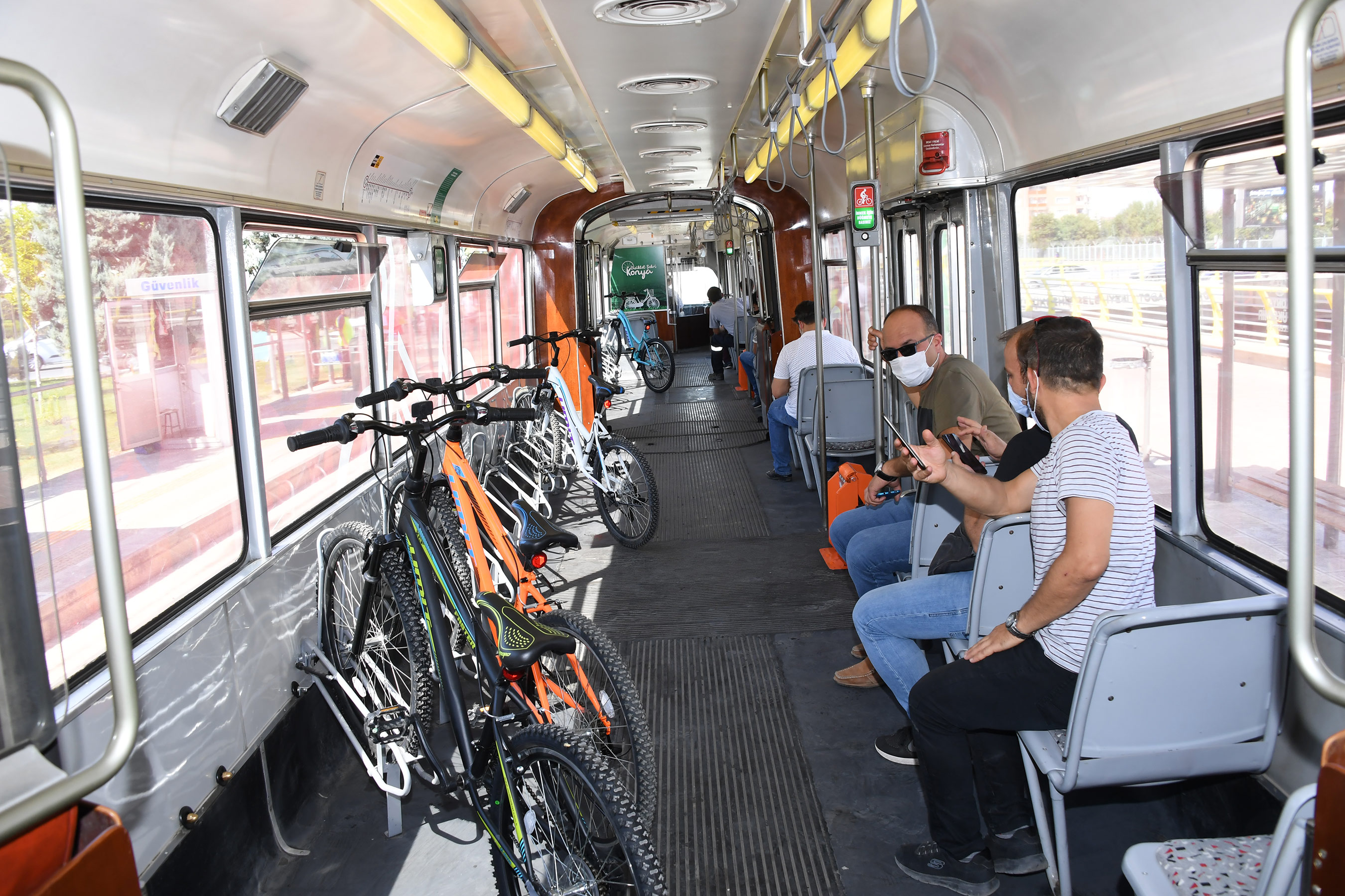 Bisiklet Tramvayı Raylarda