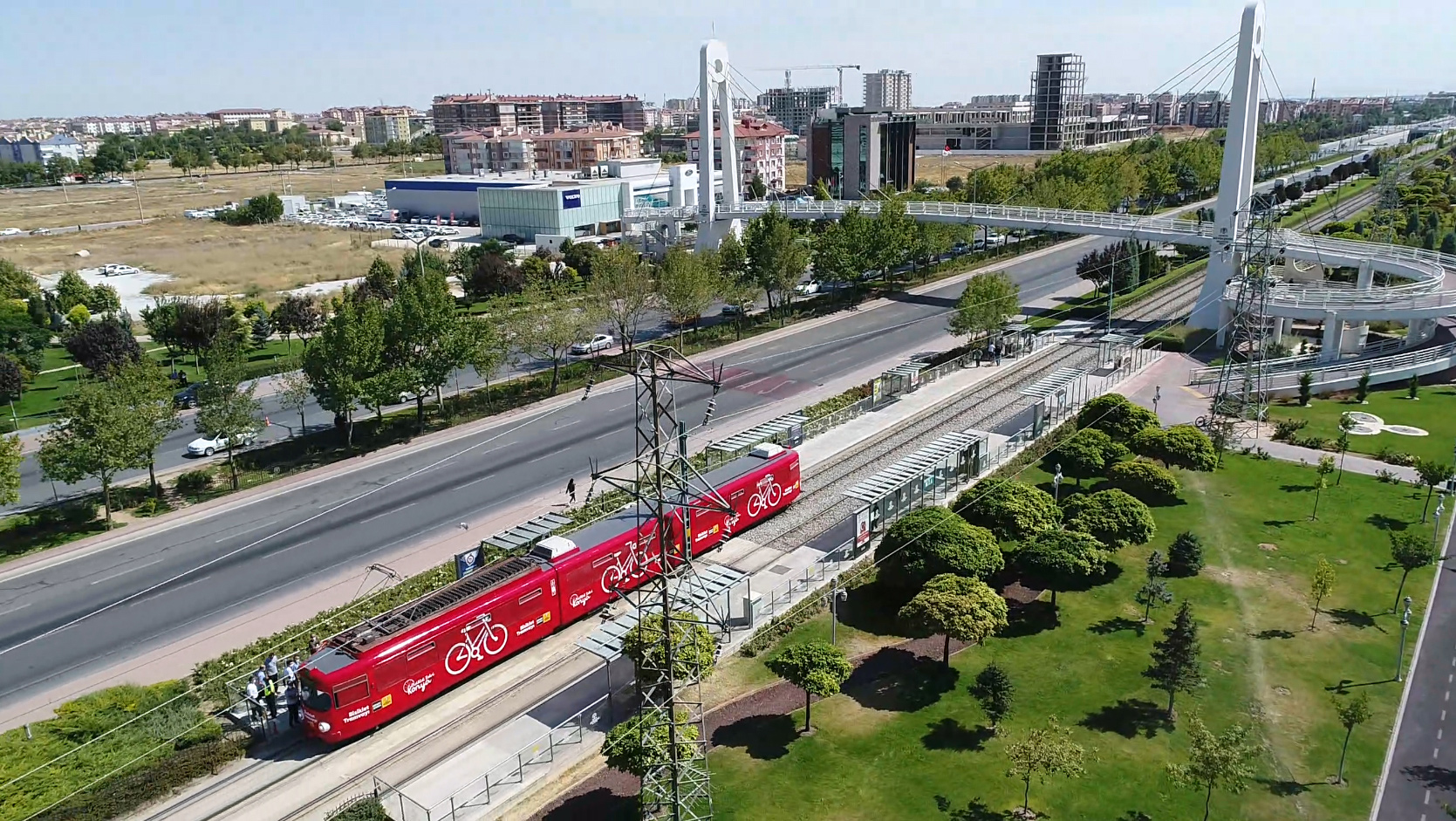Bisiklet Tramvayı Raylarda