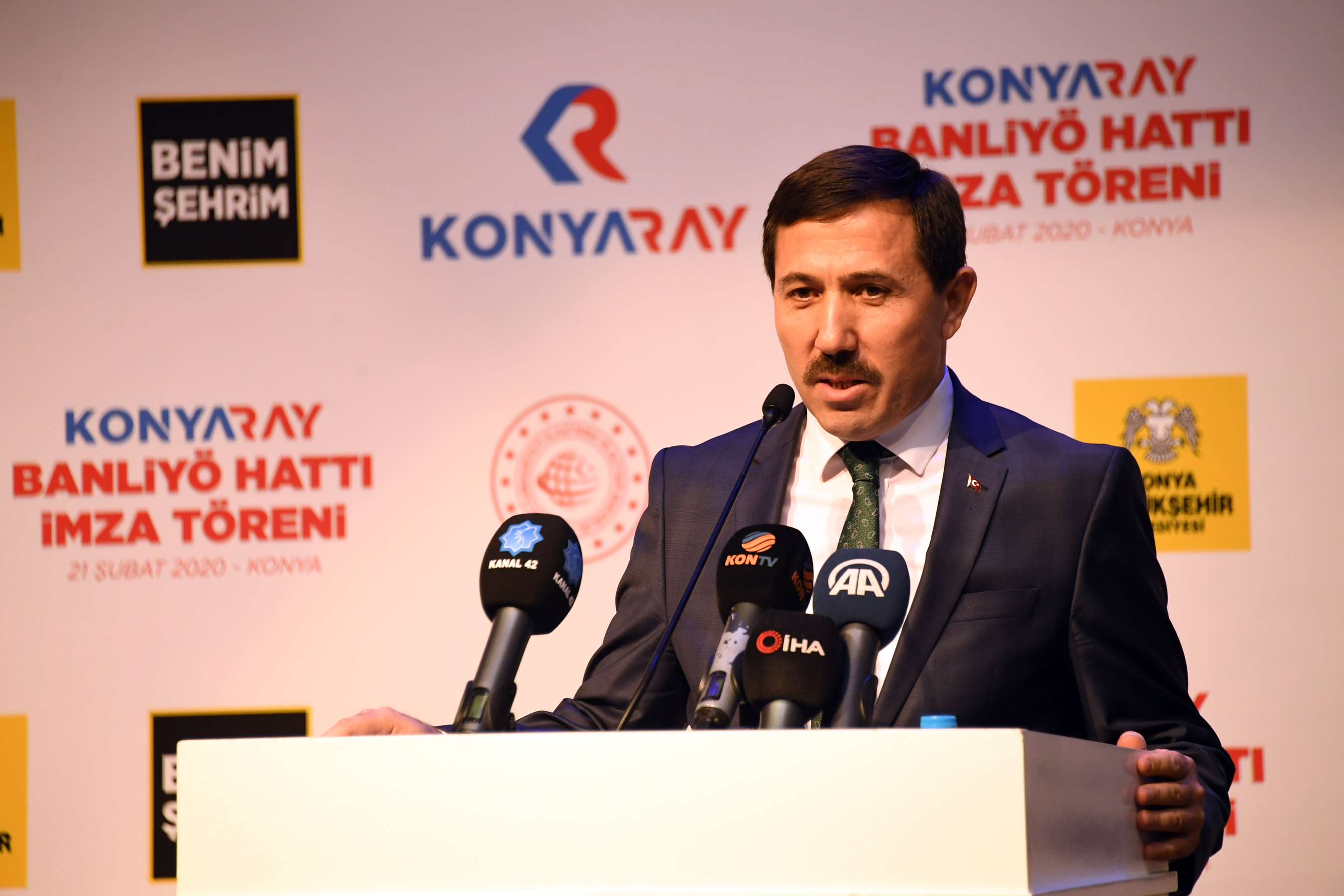 KONYARAY Banliyö Hattı'nda İmzalar Atıldı
