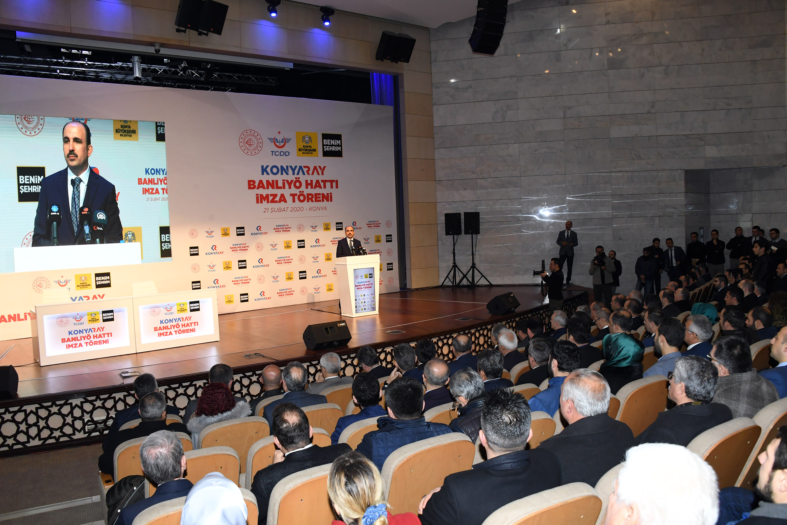 KONYARAY Banliyö Hattı'nda İmzalar Atıldı