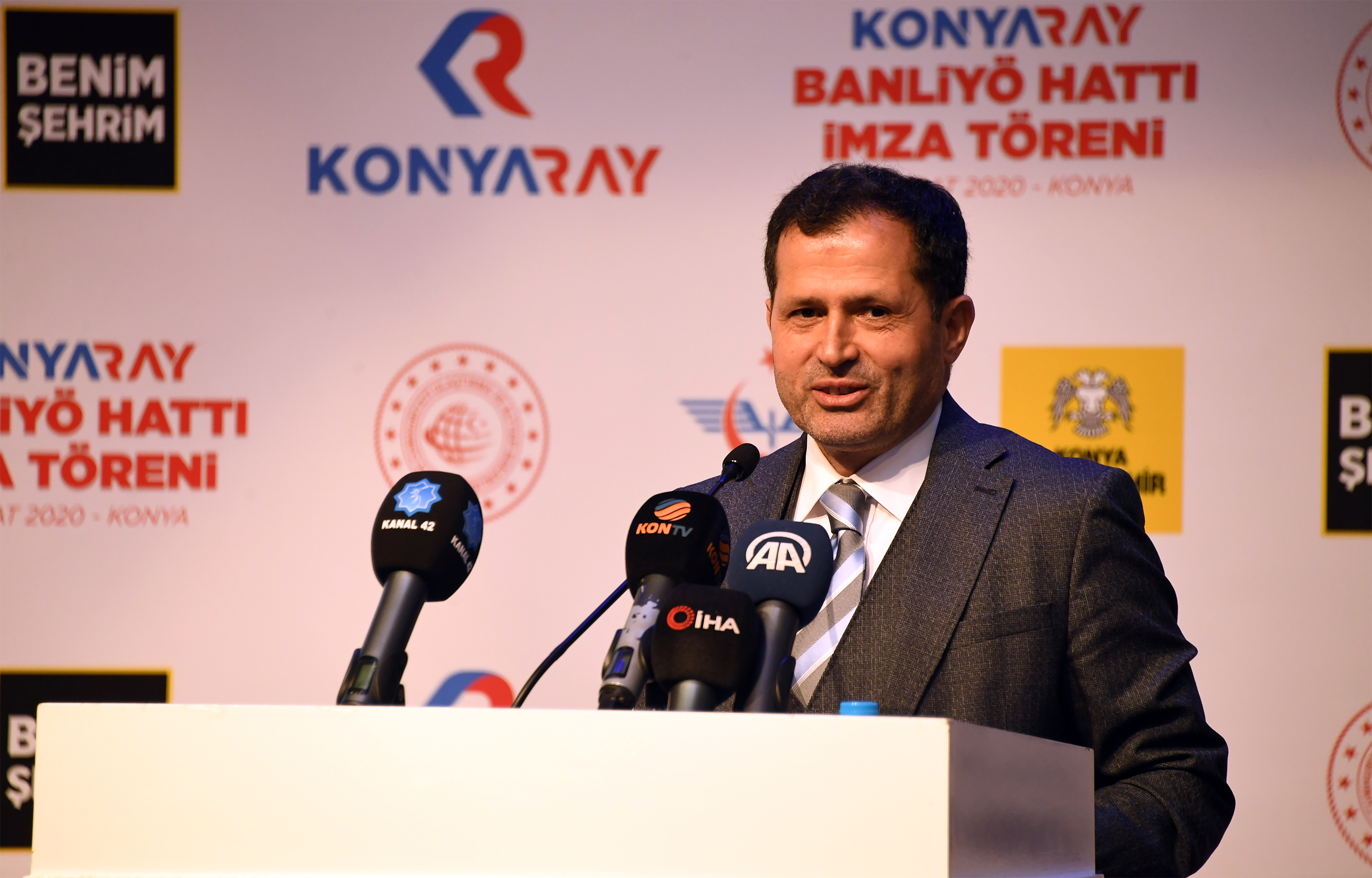 KONYARAY Banliyö Hattı'nda İmzalar Atıldı