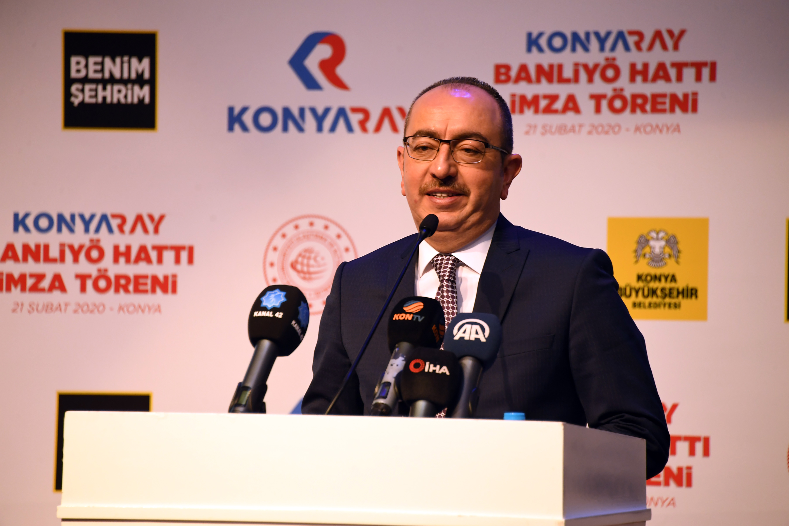 KONYARAY Banliyö Hattı'nda İmzalar Atıldı