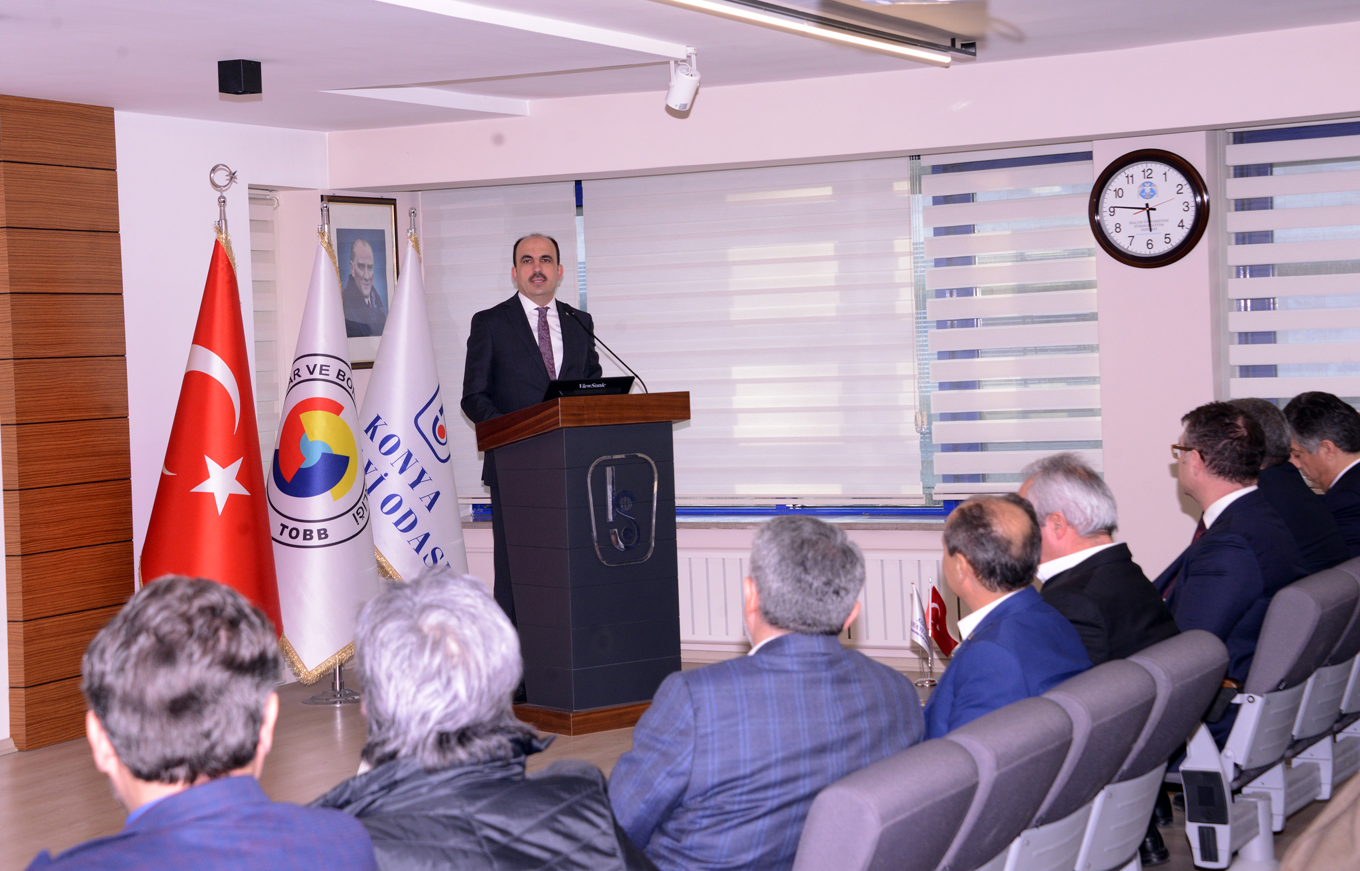 Başkan Altay KSO Meclisinde Ulaşım Yatırımlarını Anlattı