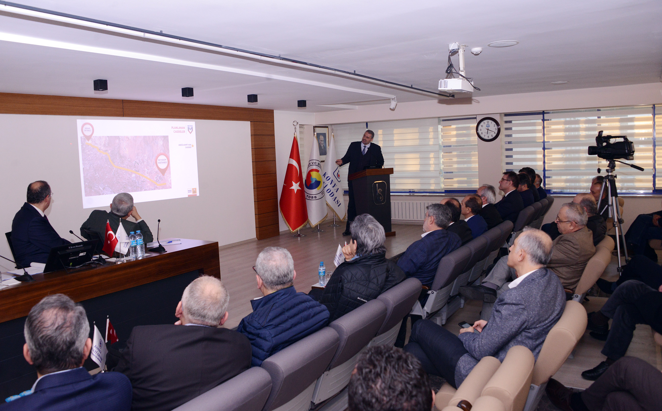 Başkan Altay KSO Meclisinde Ulaşım Yatırımlarını Anlattı