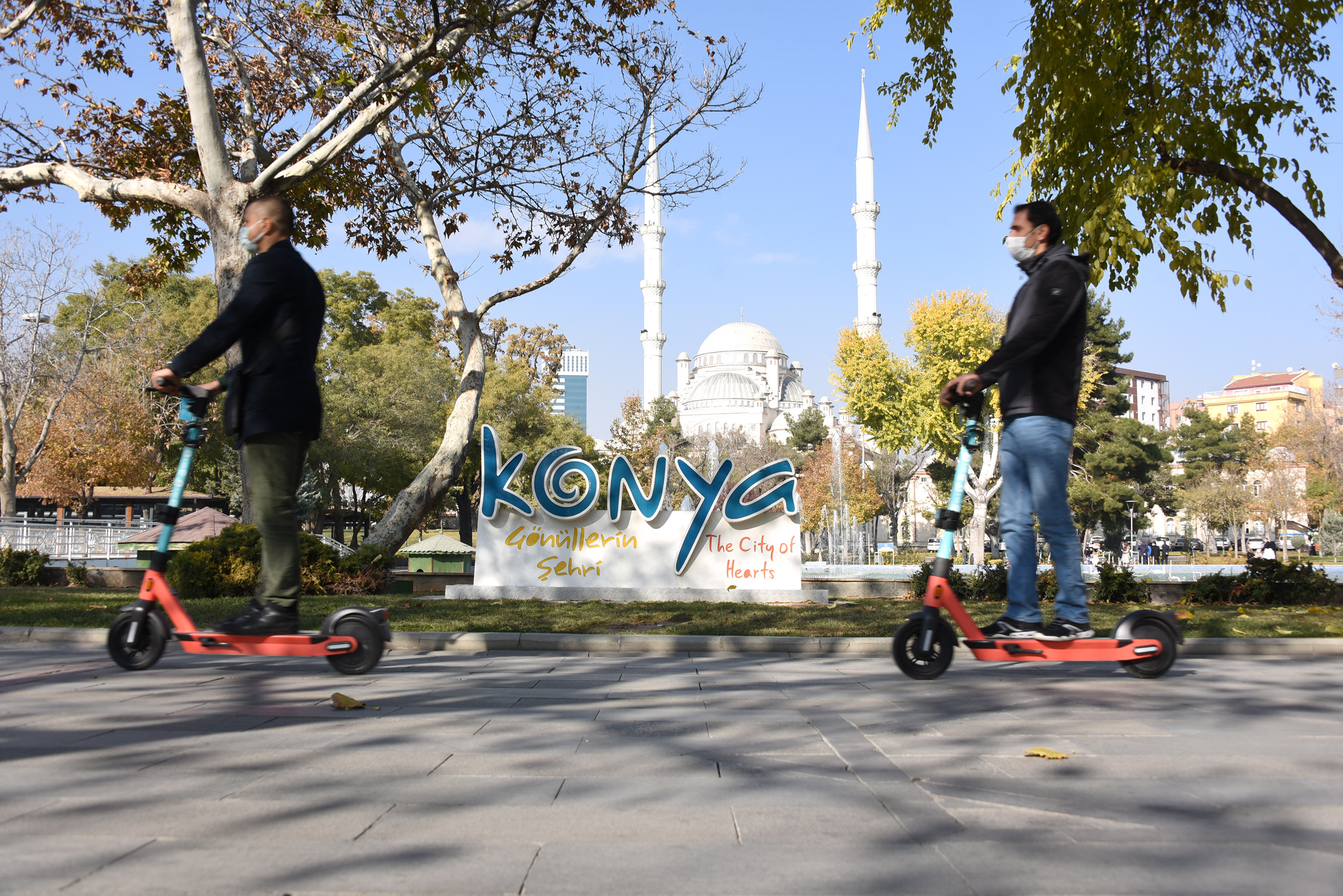 Konya'da Elektrikli Scooter Dönemi 
