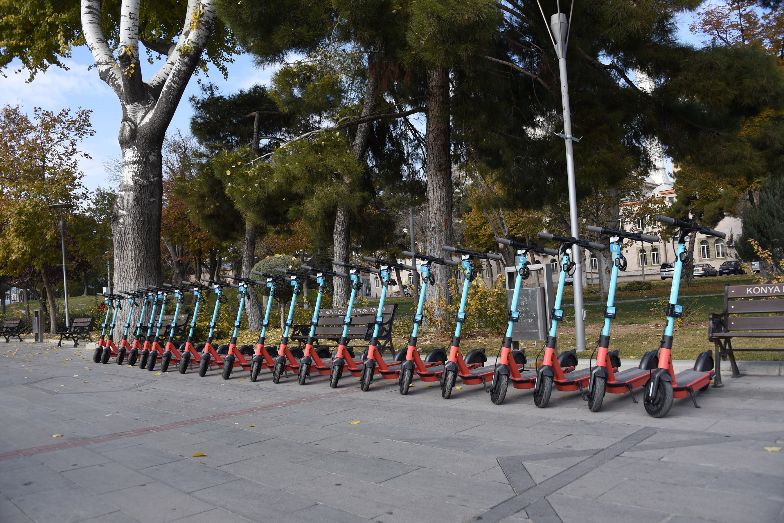 Konya'da Elektrikli Scooter Dönemi 