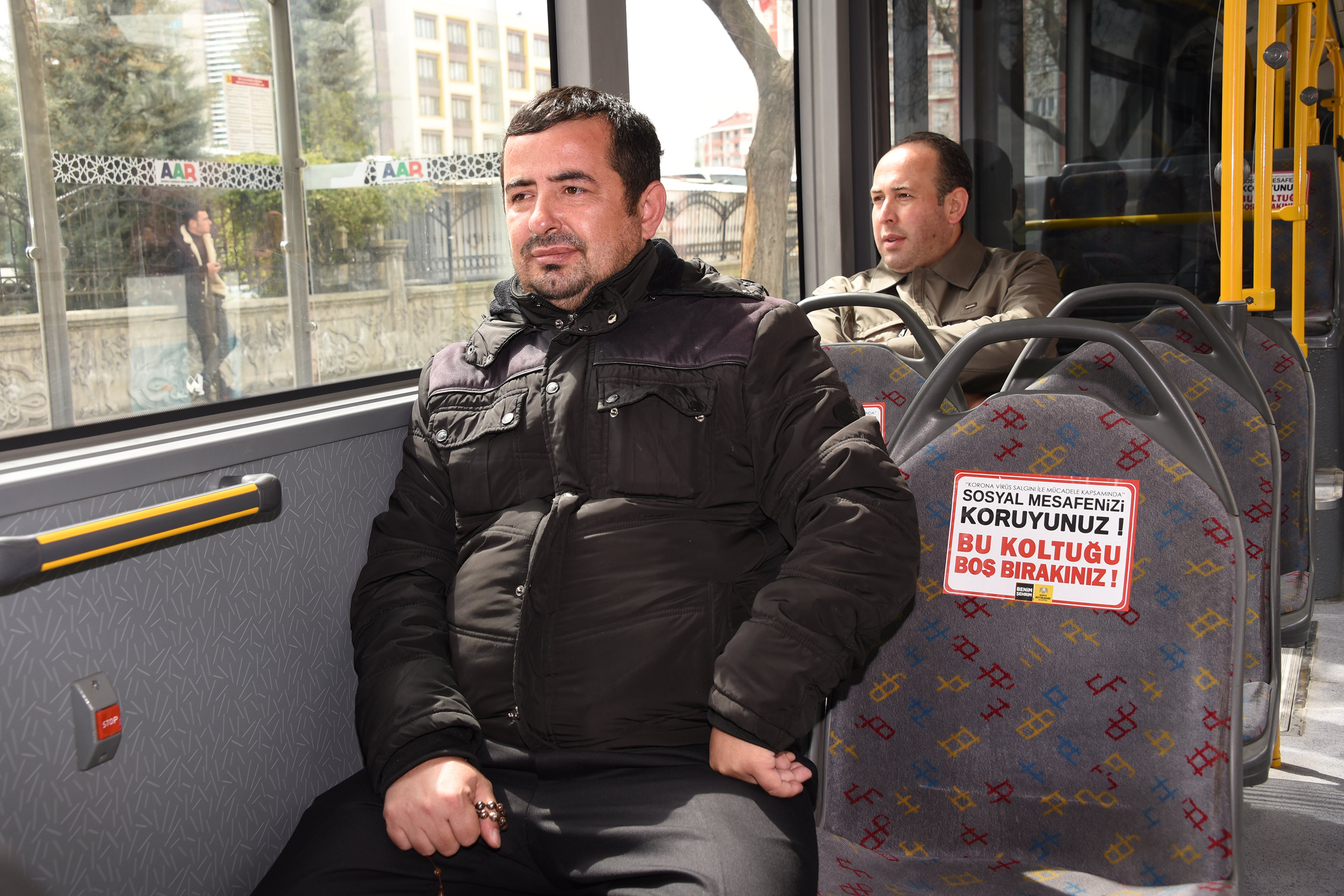 Toplu Ulaşımda Sosyal Mesafeye Dikkat Edelim 