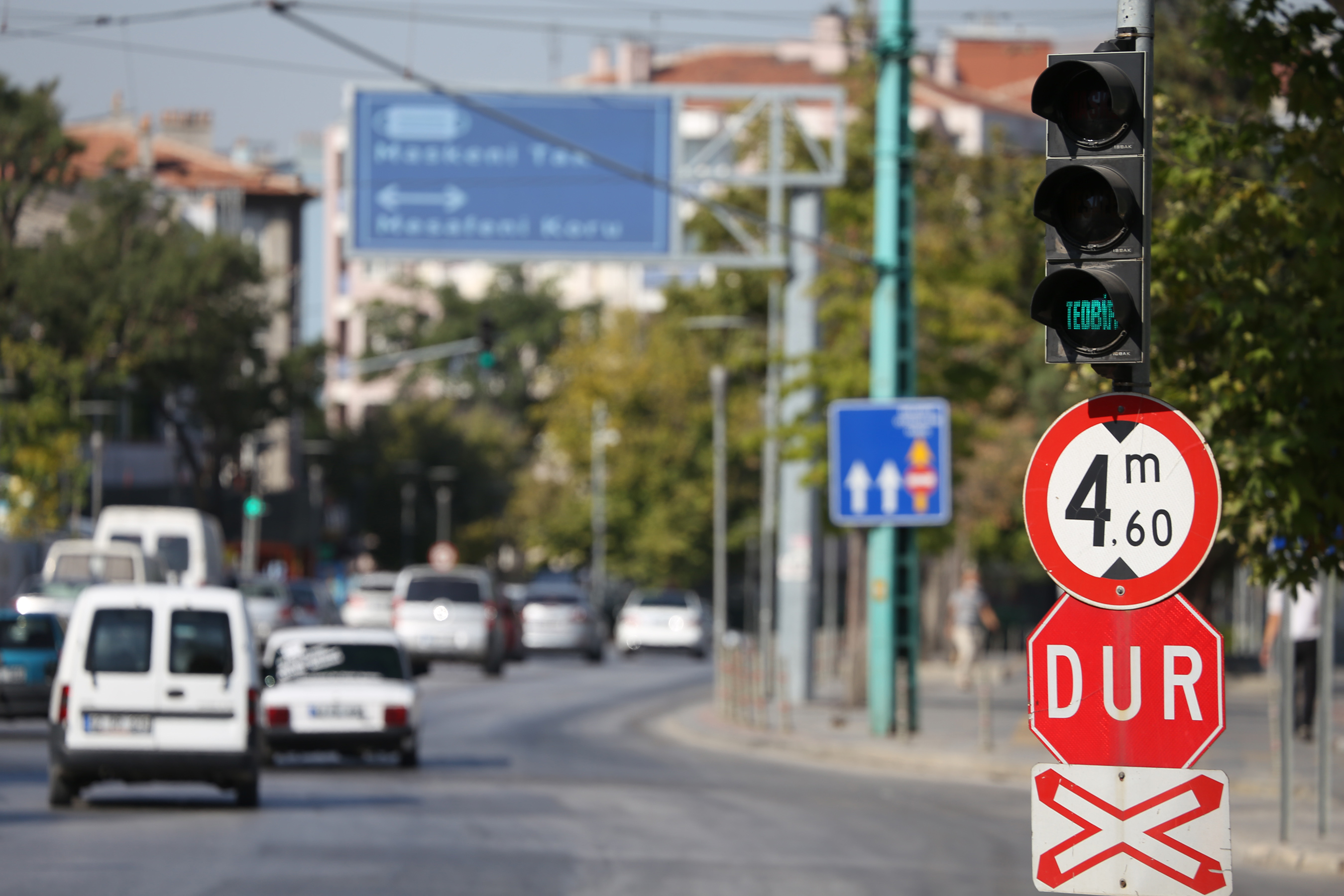 Büyükşehir Trafik Işıklarıyla Koronavirüse Karşı Uyarıyor
