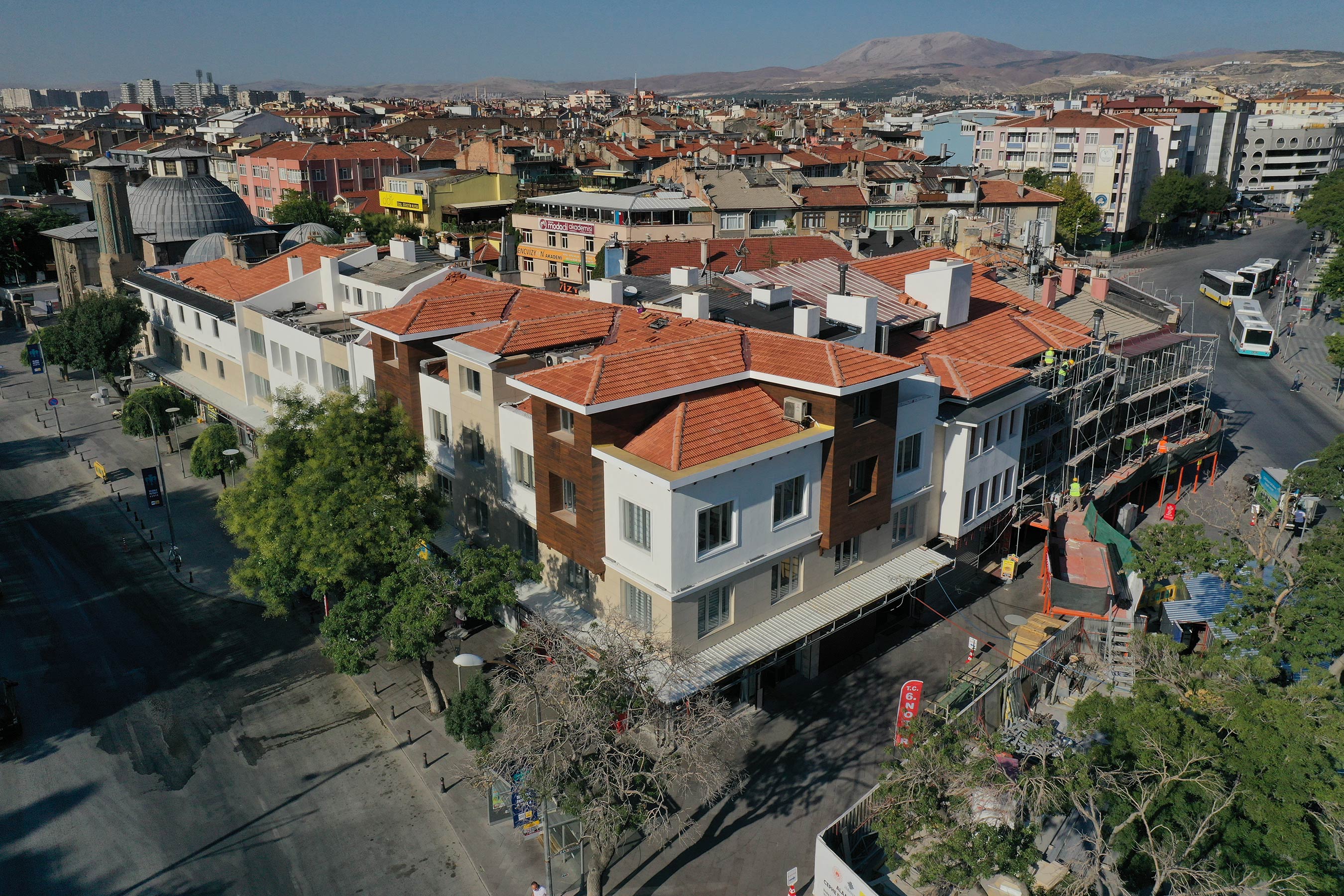 Alaaddin Çevresi Dış Cephe Restorasyonu Konya'nın Çehresini Değiştirecek