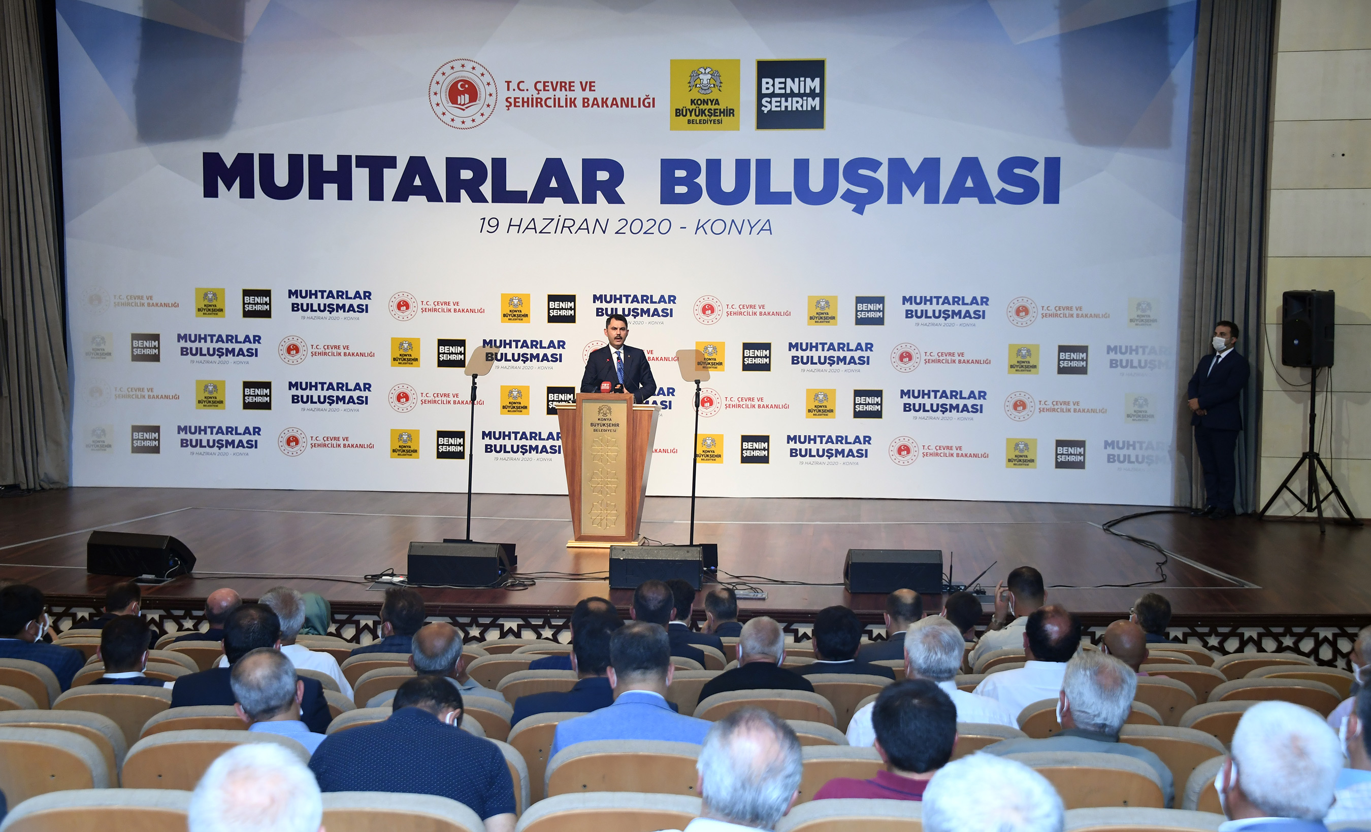 Bakan Kurum Konya Projelerini İnceledi, Muhtarlarla Buluştu