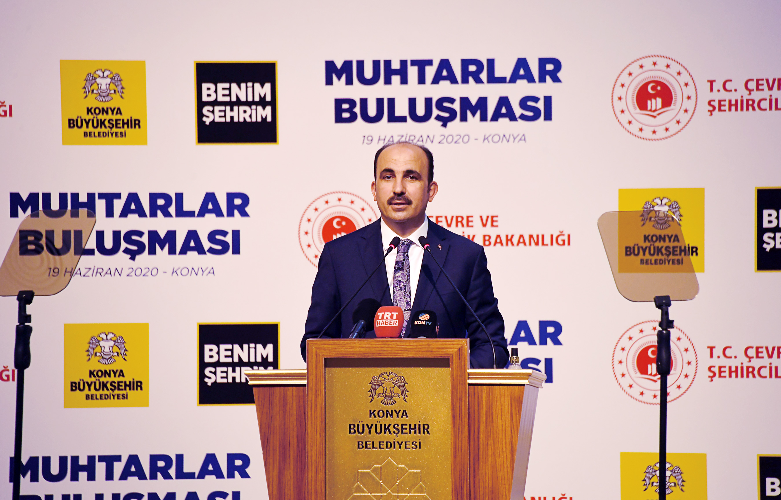 Bakan Kurum Konya Projelerini İnceledi, Muhtarlarla Buluştu