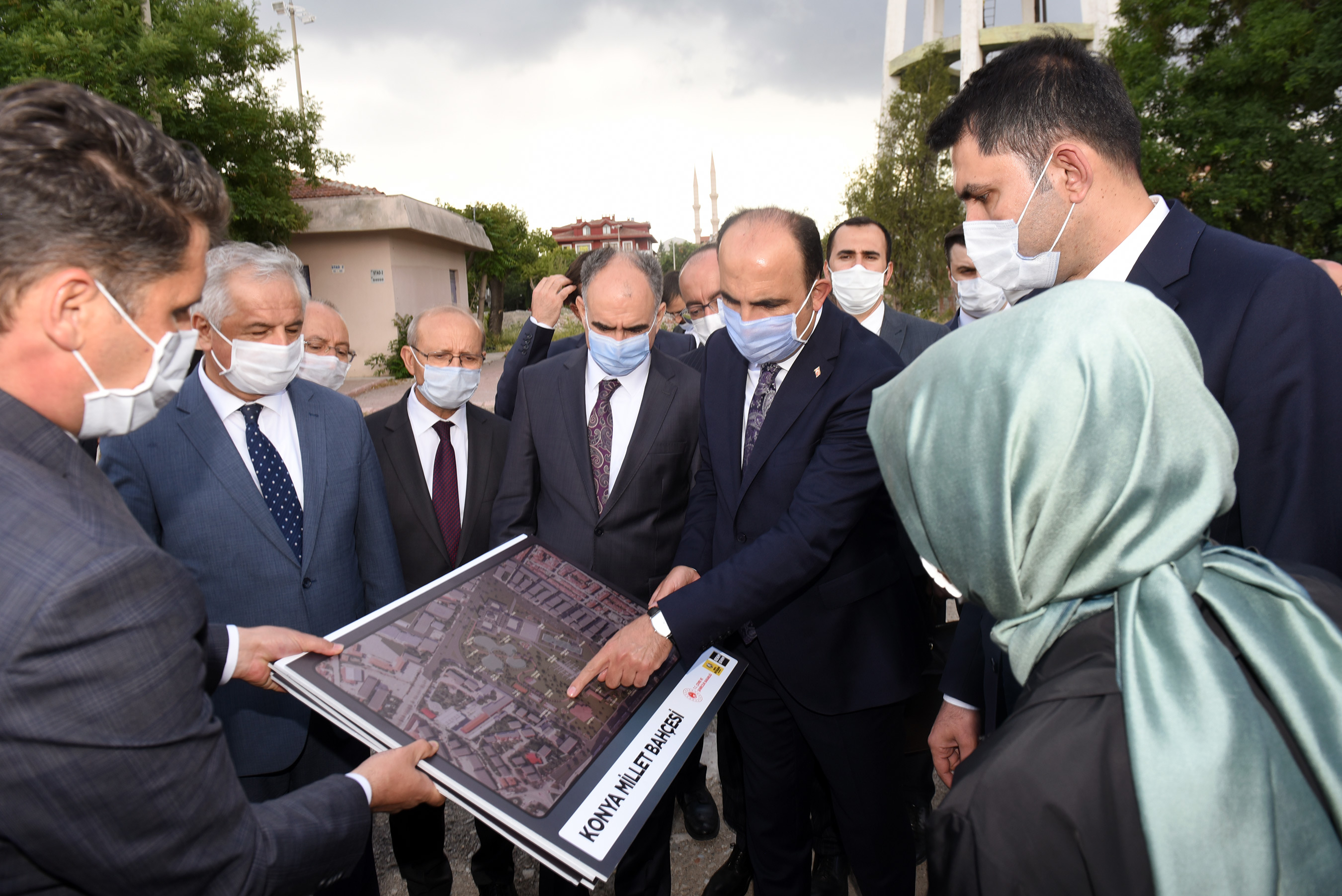 Bakan Kurum Konya Projelerini İnceledi, Muhtarlarla Buluştu