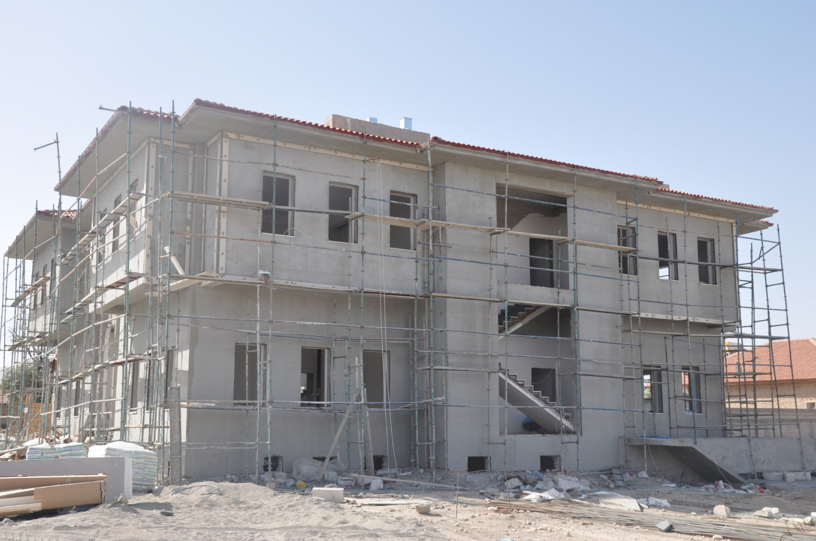 Emirgazi Şehir Konağı Hızla Yükseliyor
