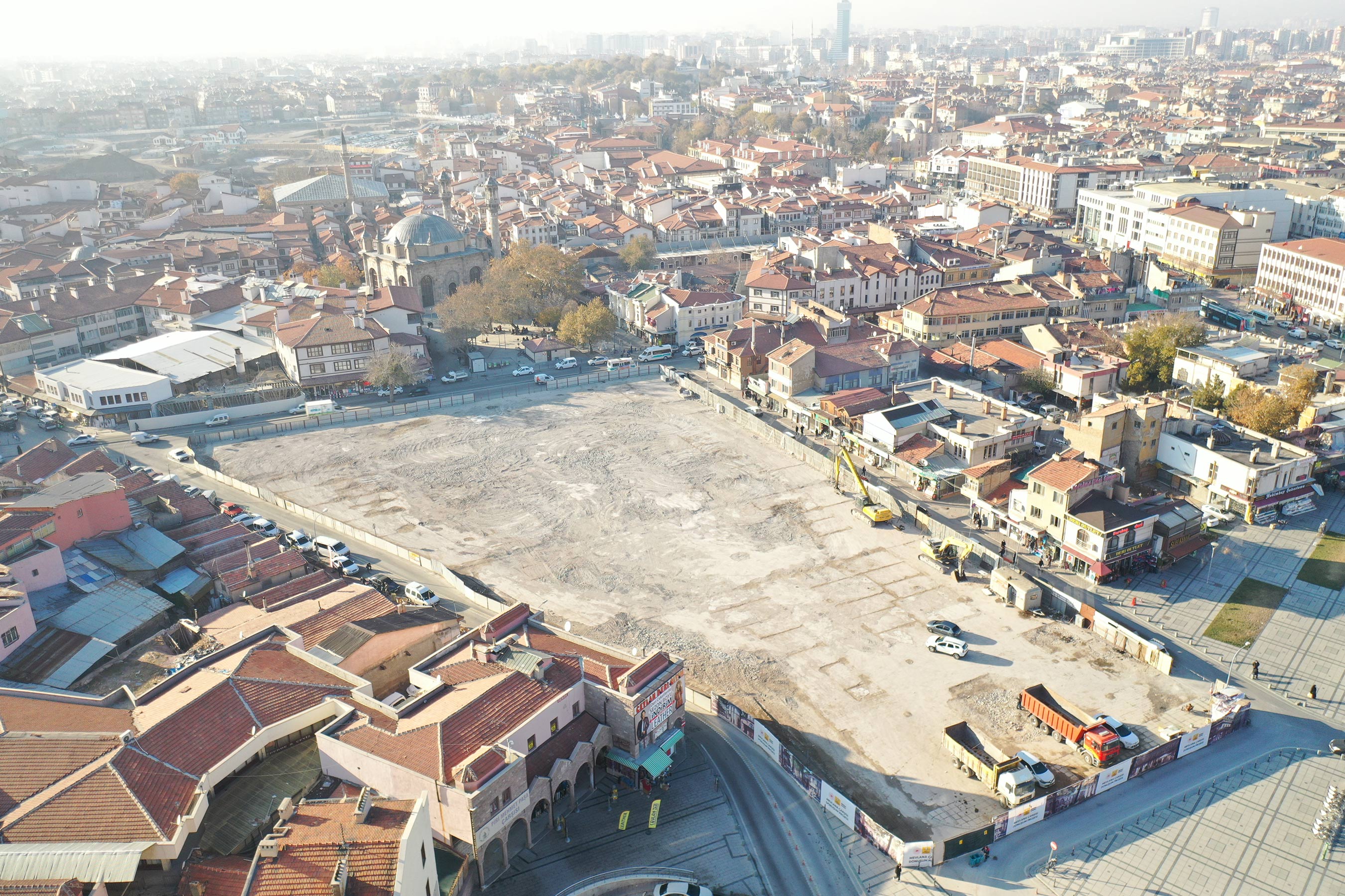 Mevlana Çarşısı ve Altın Çarşı Konya'ya Yakışır Hale Gelecek