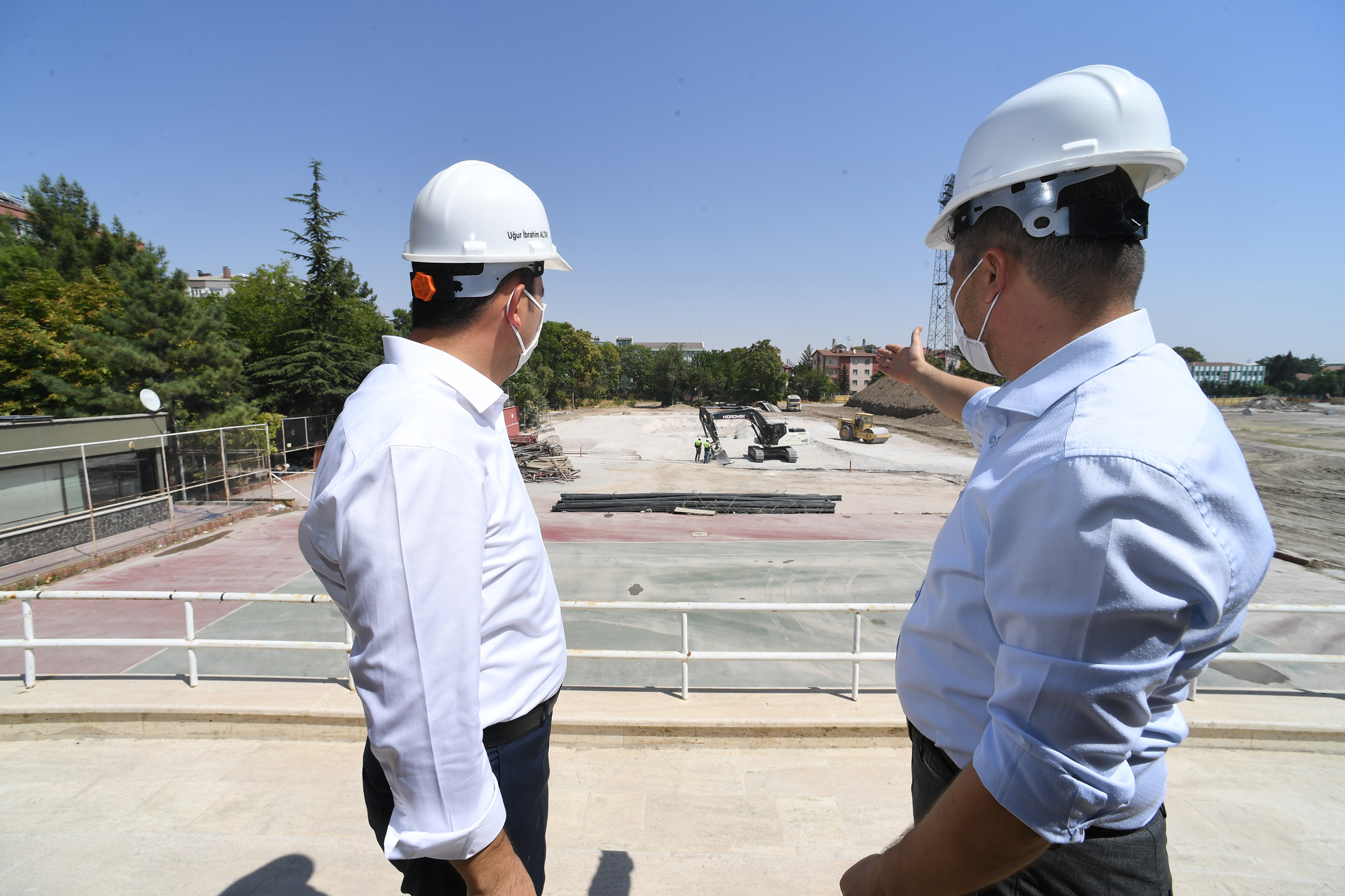 Başkan Altay: 'Türkiye'nin En Güzel Millet Bahçelerinden Biri Olacak'