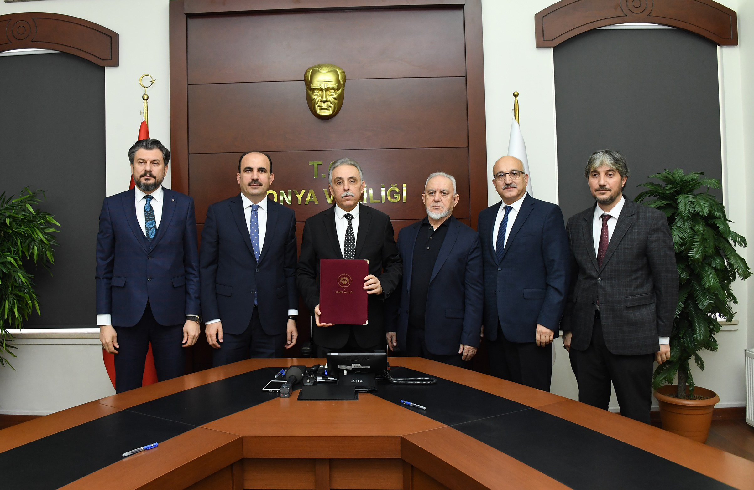 Bozkır'a Yapılacak 8 Derslikli Okulun Protokolü İmzalandı