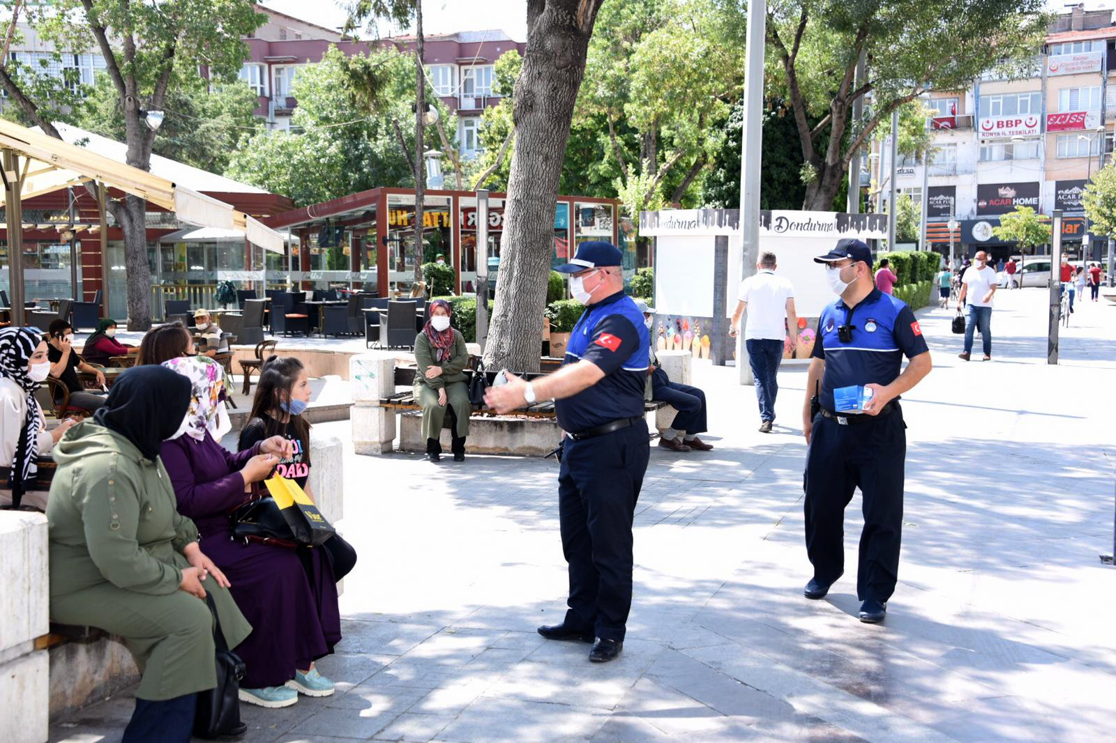 Büyükşehir Zabıta'dan Sosyal Mesafe Denetimleri