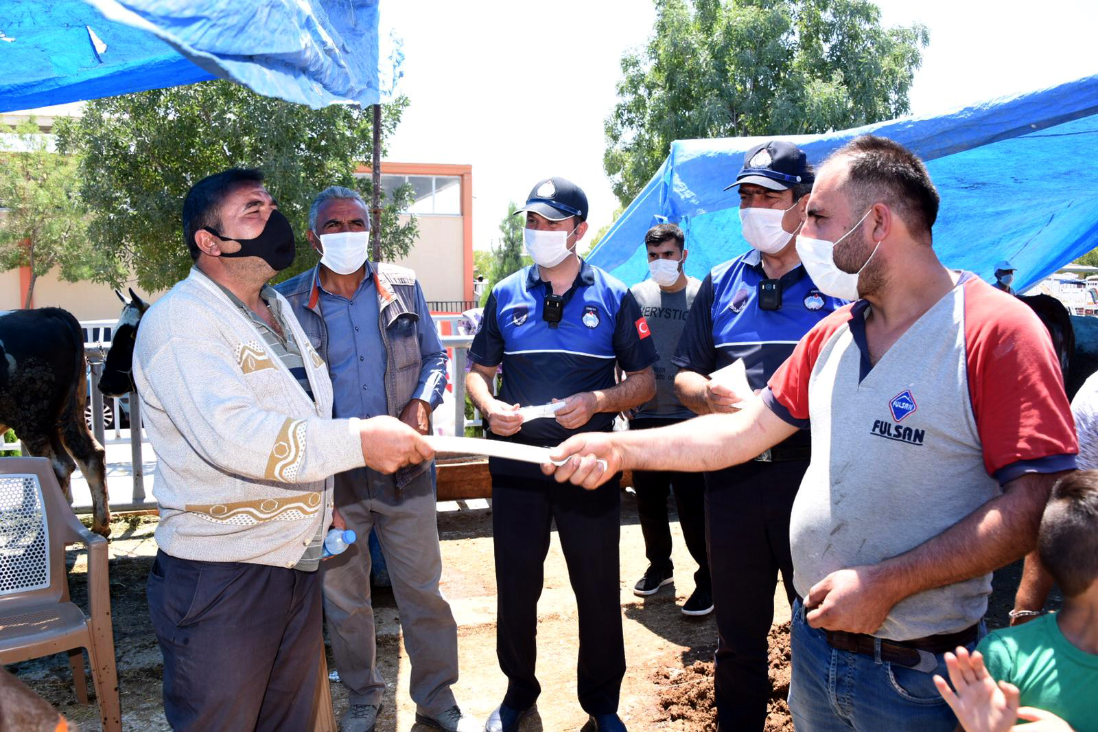 Büyükşehir Zabıta'dan Sosyal Mesafe Denetimleri