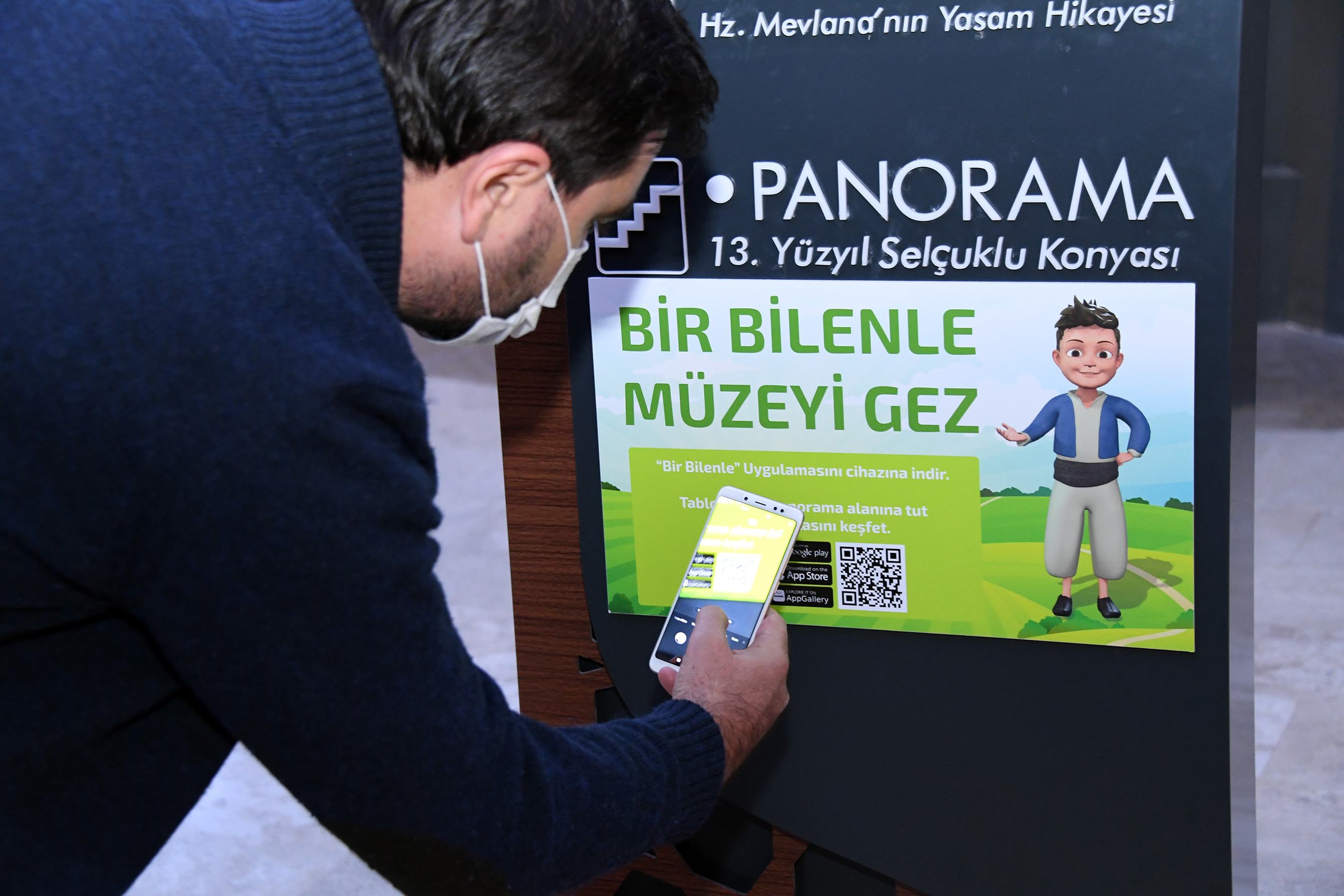 Artırılmış Gerçeklik Teknolojisi İle 'Bir Bilenle' Mobil Uygulaması Hizmete Girdi
