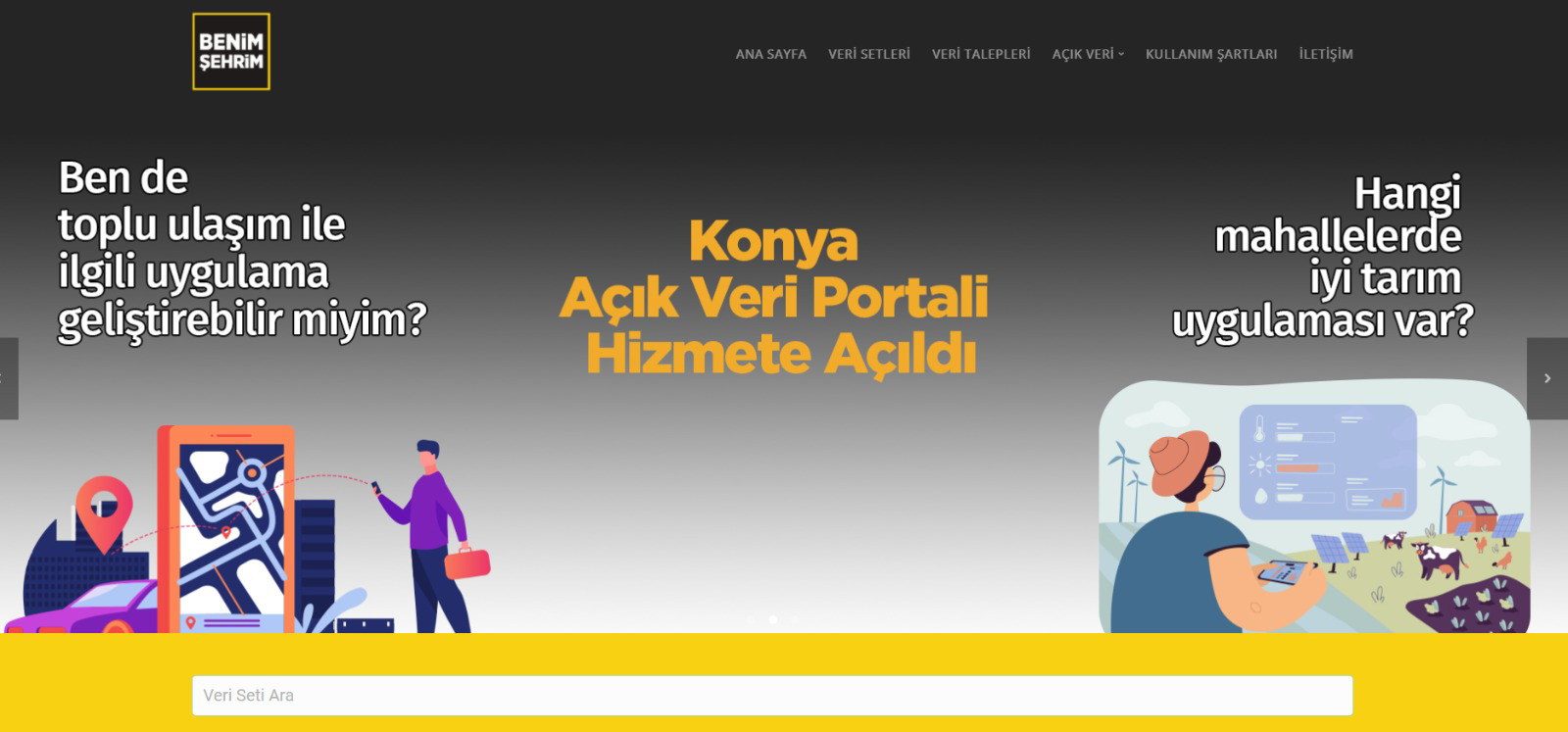 Konya Açık Veri Portalı Hizmete Girdi