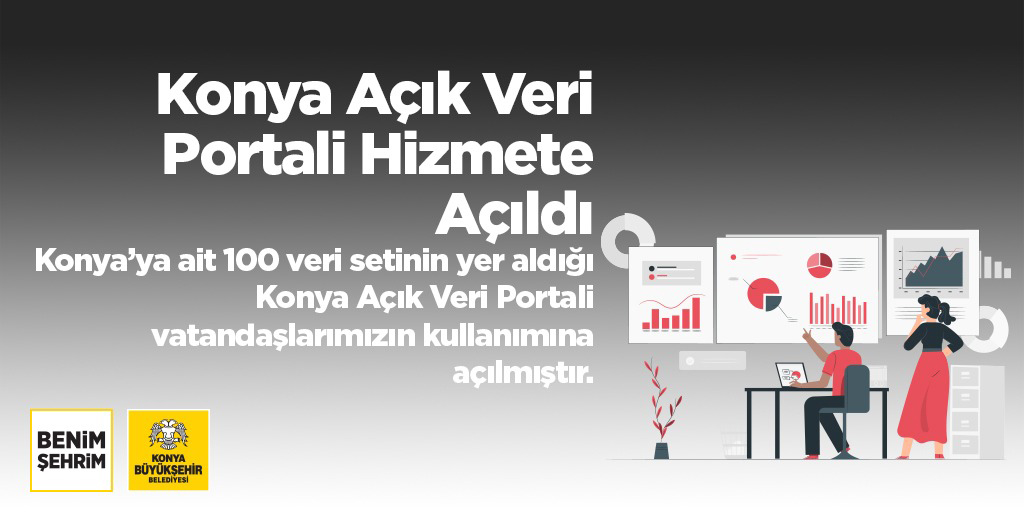 Konya Açık Veri Portalı Hizmete Girdi