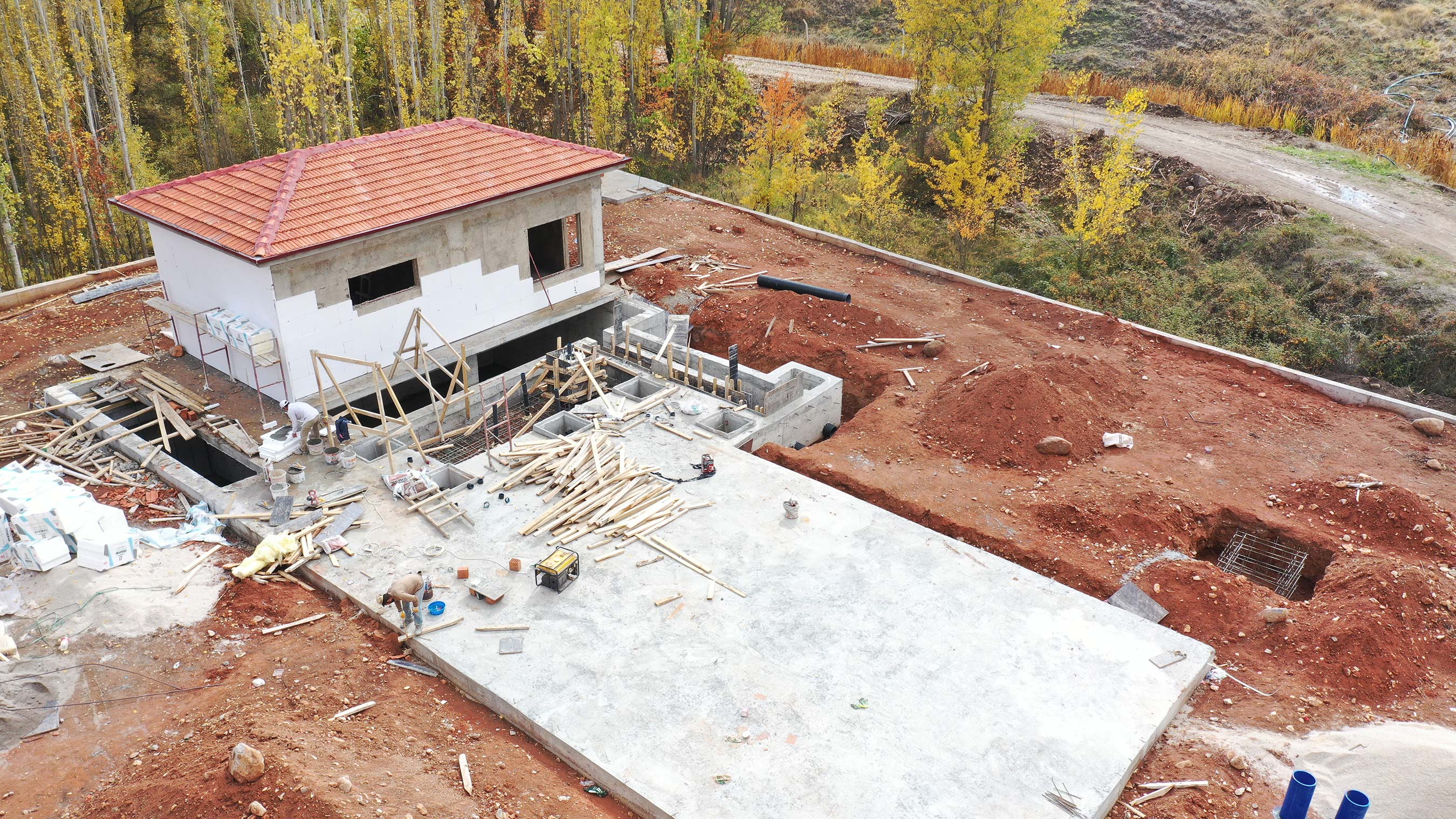 May Barajı'nı Koruyacak Tesis Akören'de Yükseliyor