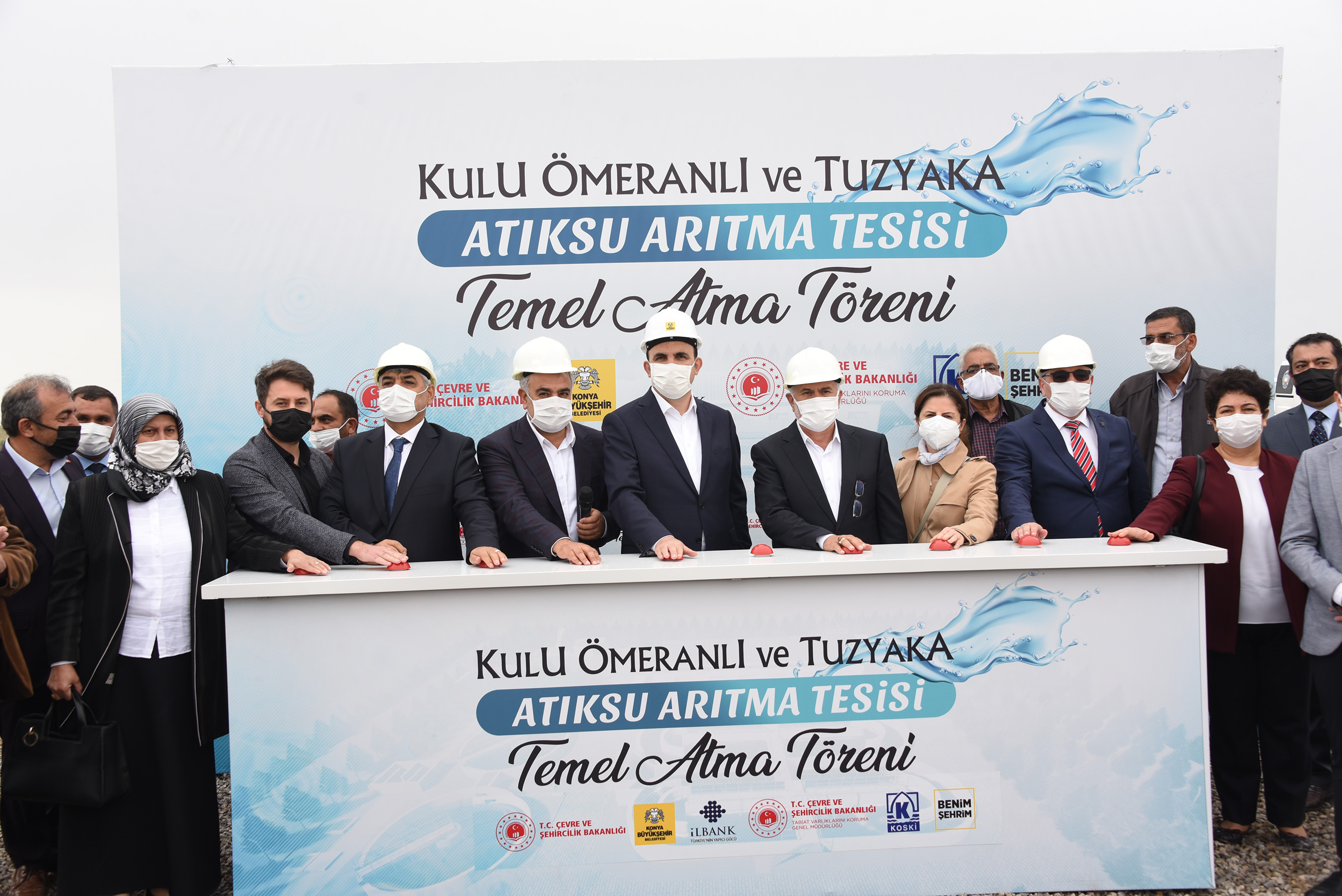 Tuz Gölü'nün Korunması İçin 4 Önemli Yatırımın Temeli Atıldı