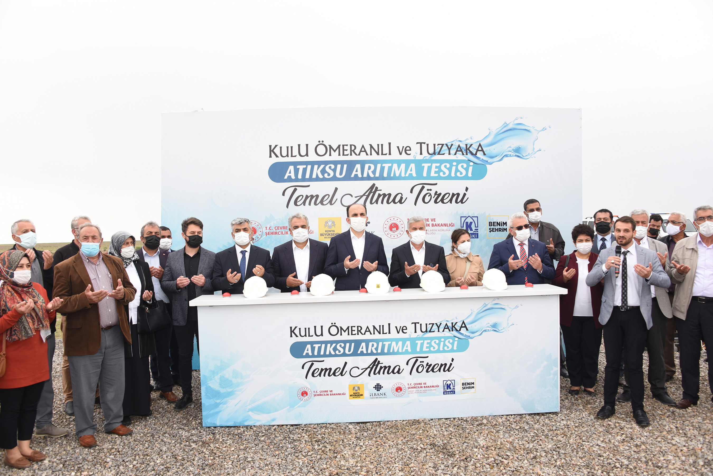 Tuz Gölü'nün Korunması İçin 4 Önemli Yatırımın Temeli Atıldı
