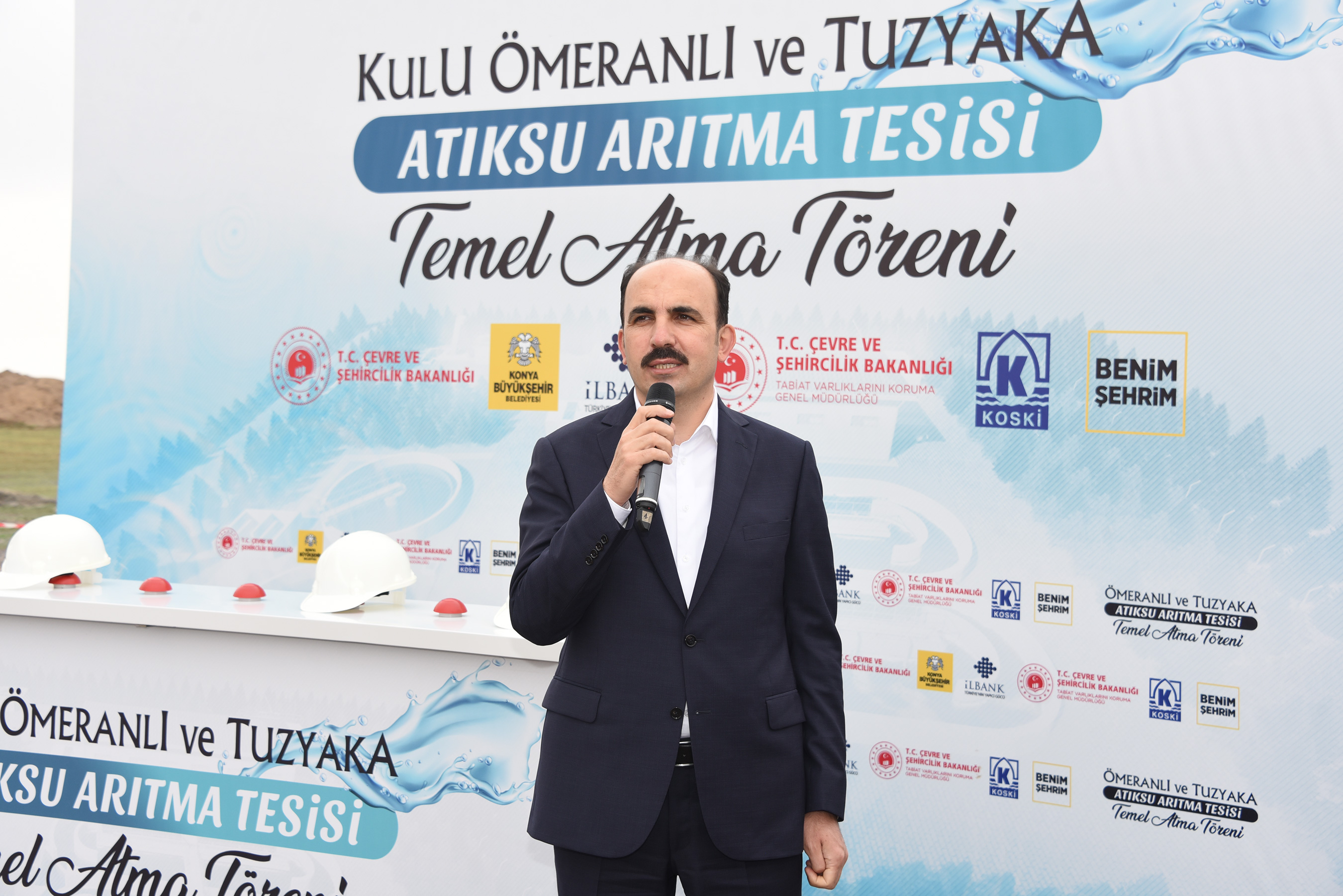 Tuz Gölü'nün Korunması İçin 4 Önemli Yatırımın Temeli Atıldı