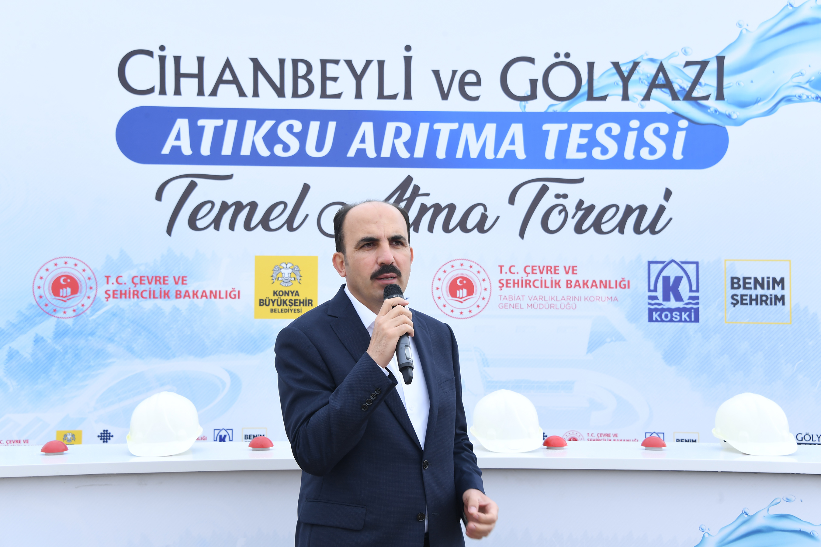 Tuz Gölü'nün Korunması İçin 4 Önemli Yatırımın Temeli Atıldı