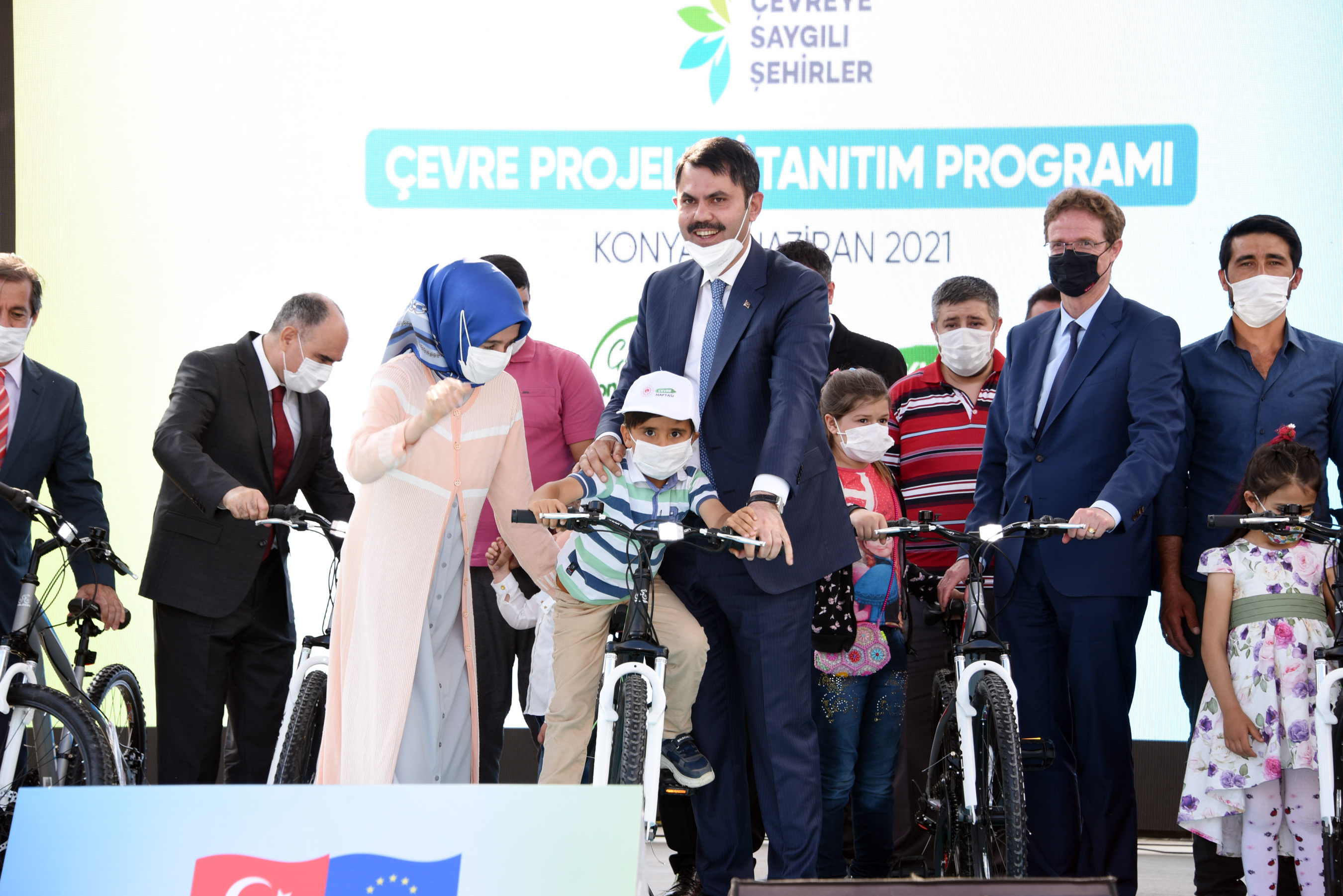 Konya Çevre Yatırımları Bakan Kurum'un Katılımıyla Tanıtıldı
