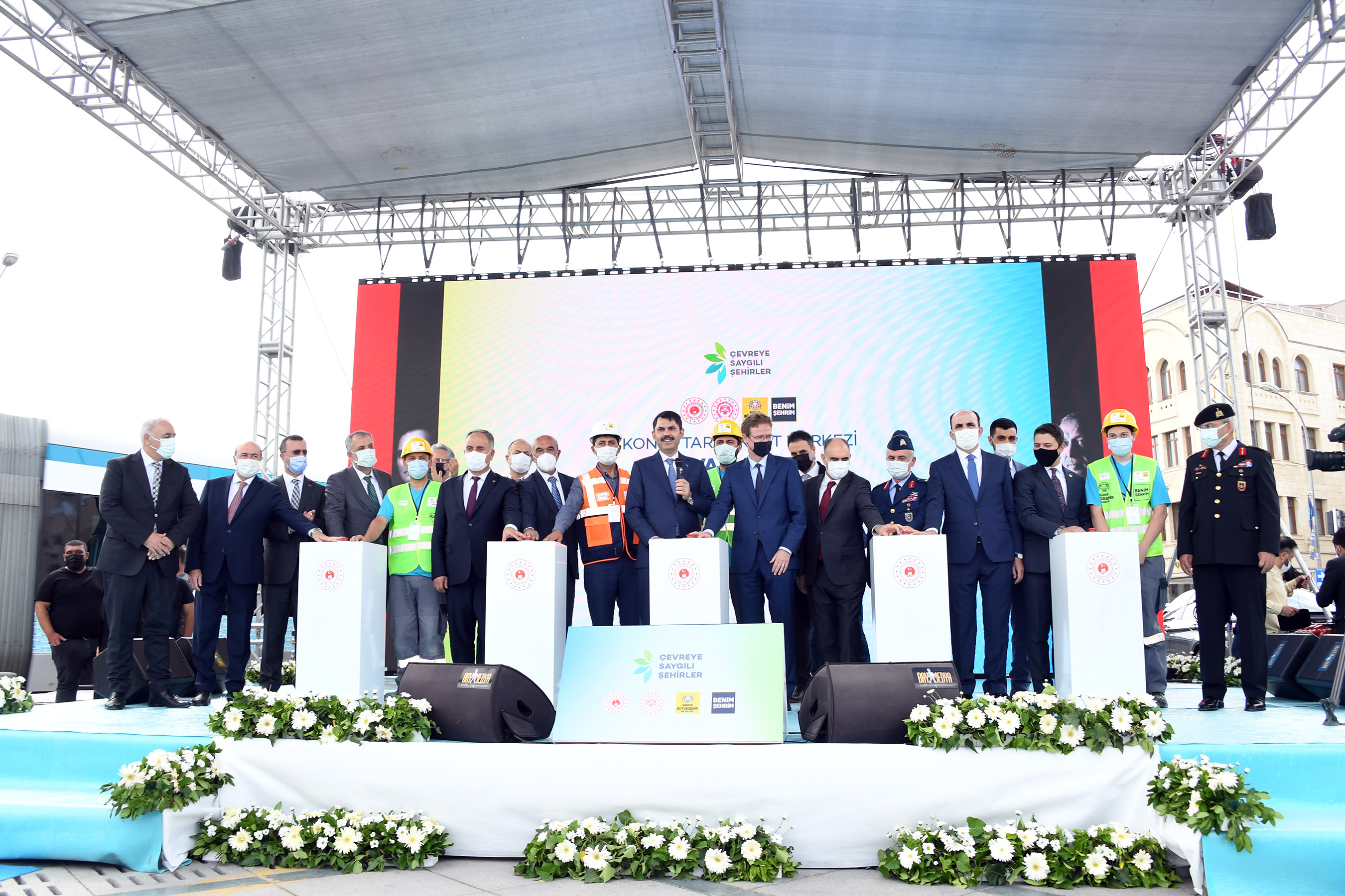 Konya Tarihi Kent Merkezinde Doğalgaz Dönüşümü Başladı