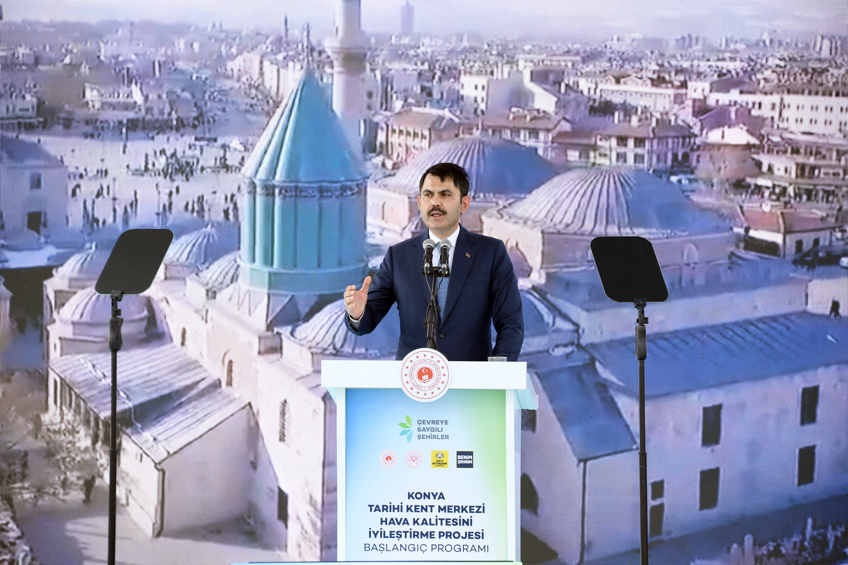Konya Tarihi Kent Merkezinde Doğalgaz Dönüşümü Başladı