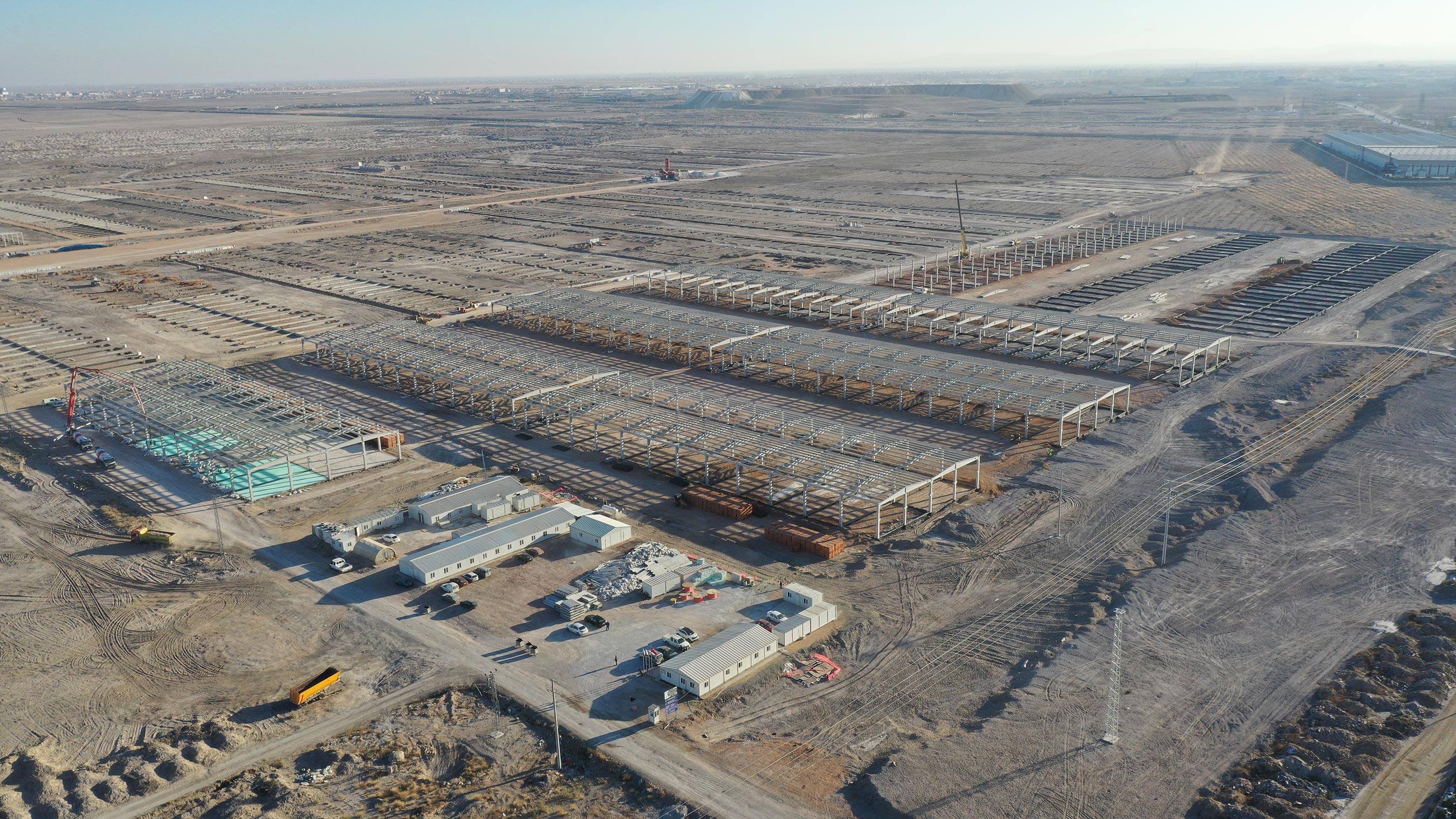 Konya Yeni Sanayi Sitesi Hızla Yükseliyor