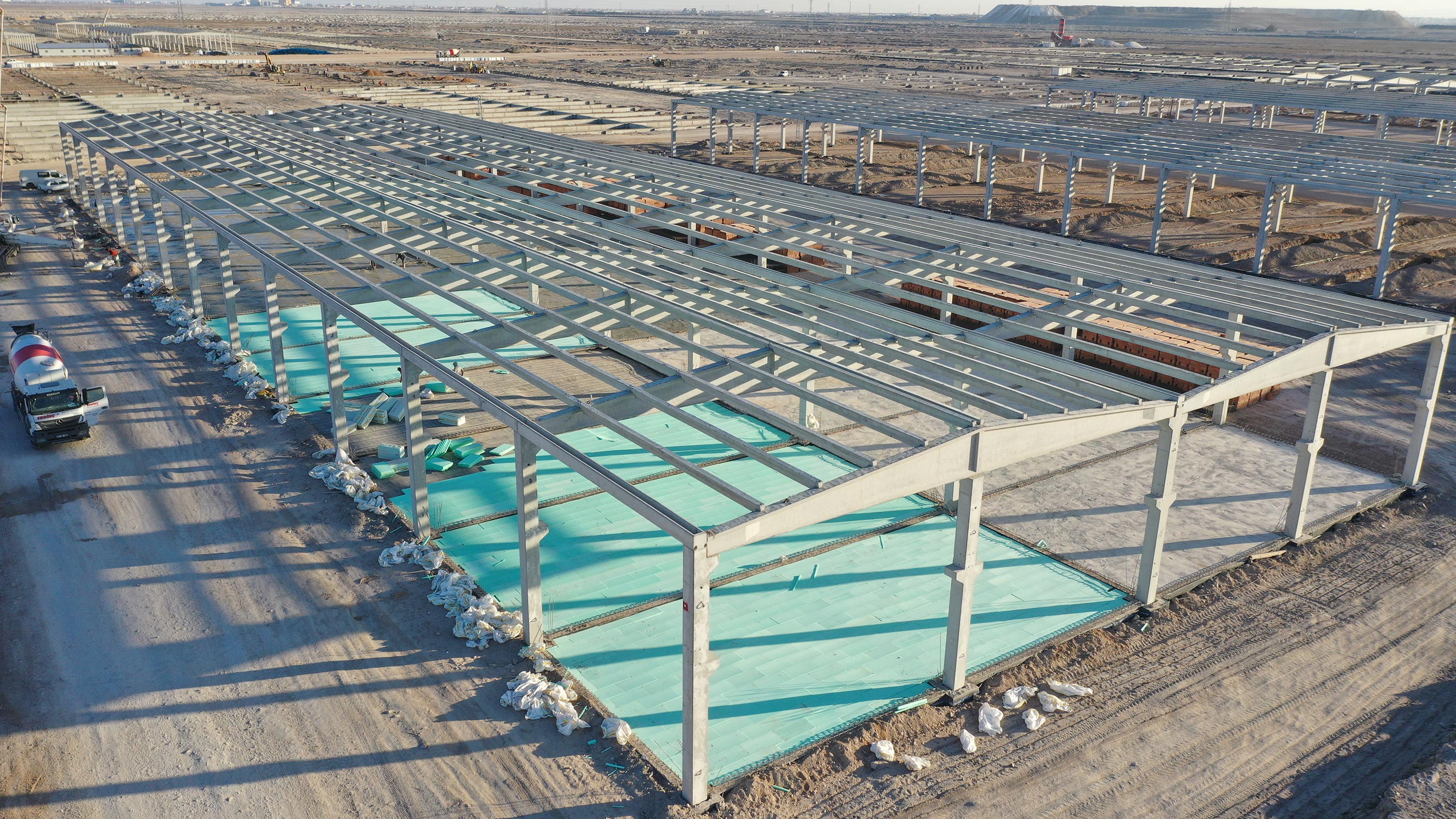 Konya Yeni Sanayi Sitesi Hızla Yükseliyor