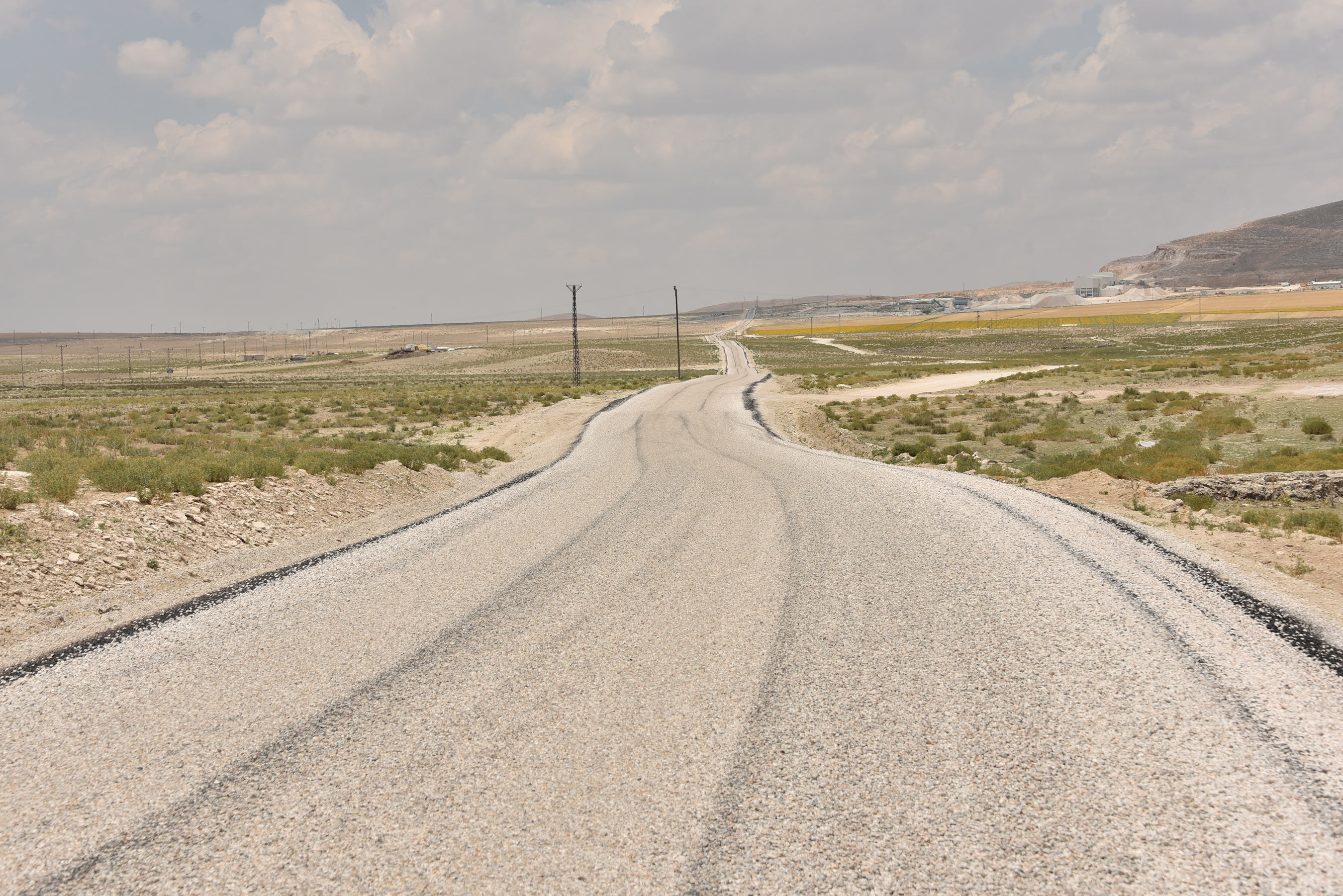 Konya Büyükşehir'den Cihanbeyli'ye 19 KM Daha Mahalle Yolu