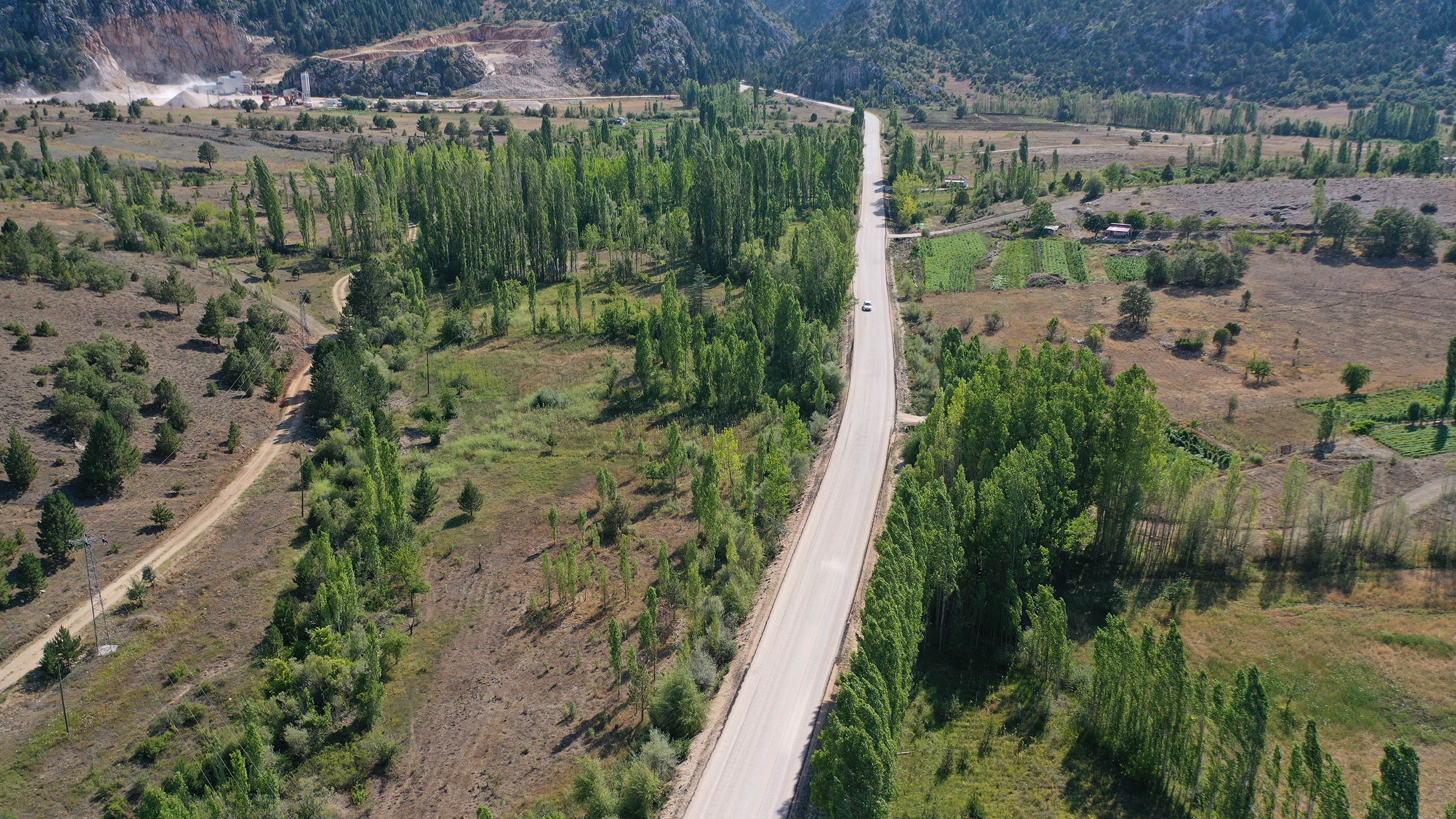 Derebucak-Gencek Mahalle Yolu Tamamlandı