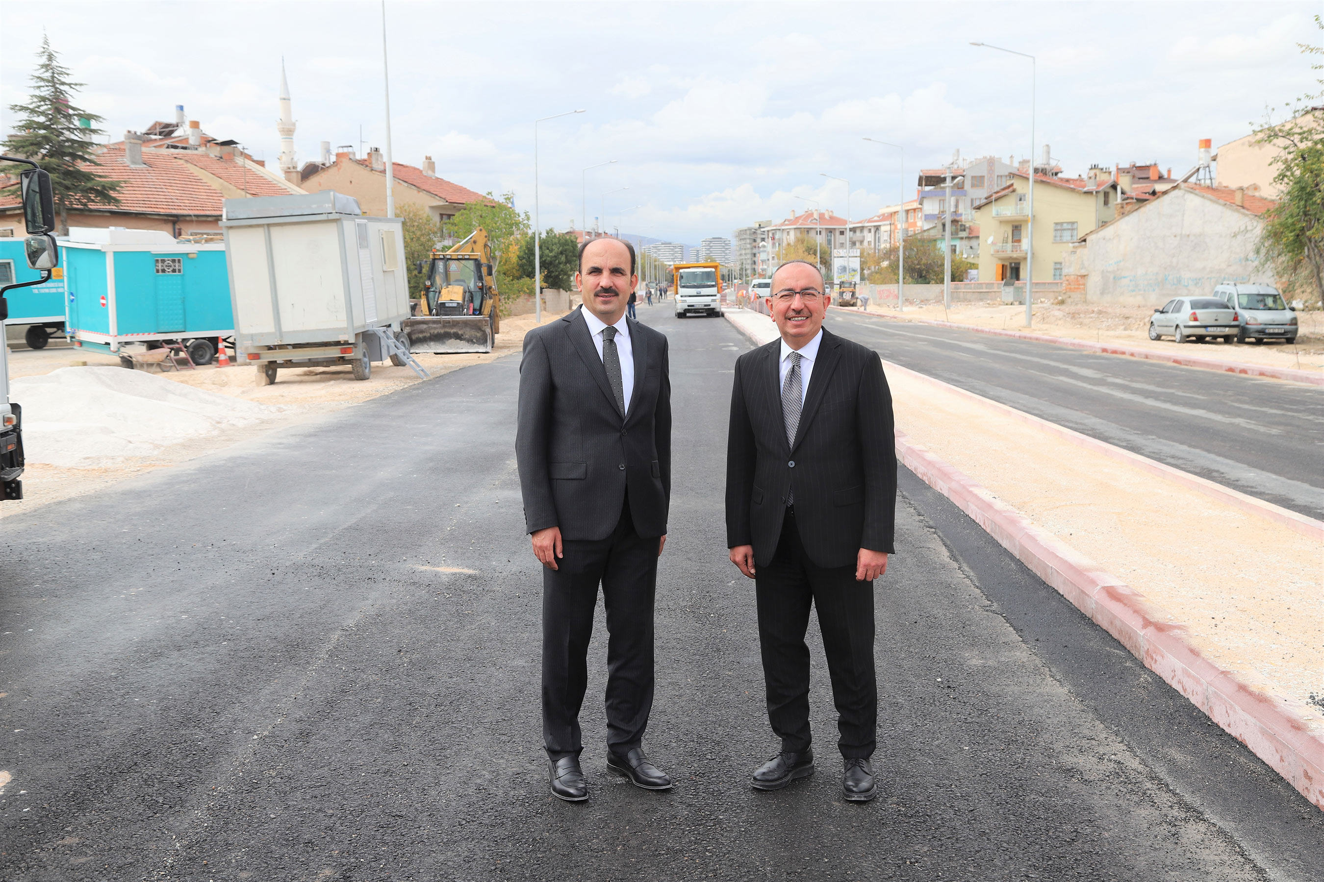 Başkan Altay ve Başkan Kavuş İsmail Ketenci Caddesi'ni İnceledi