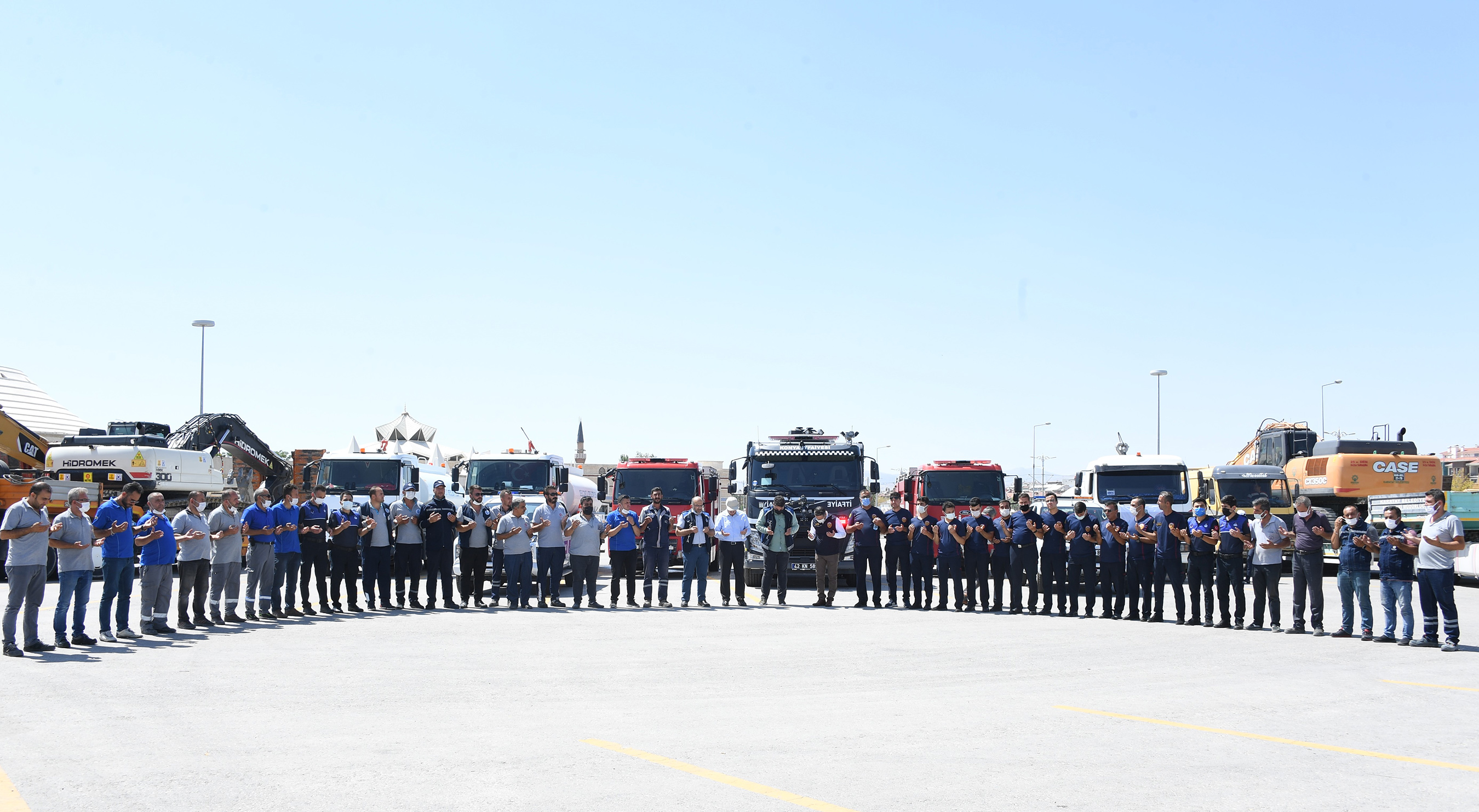 Konya Yangınlar İçin Birlik Oldu, Muğla'ya 23 Araç Daha Gönderildi