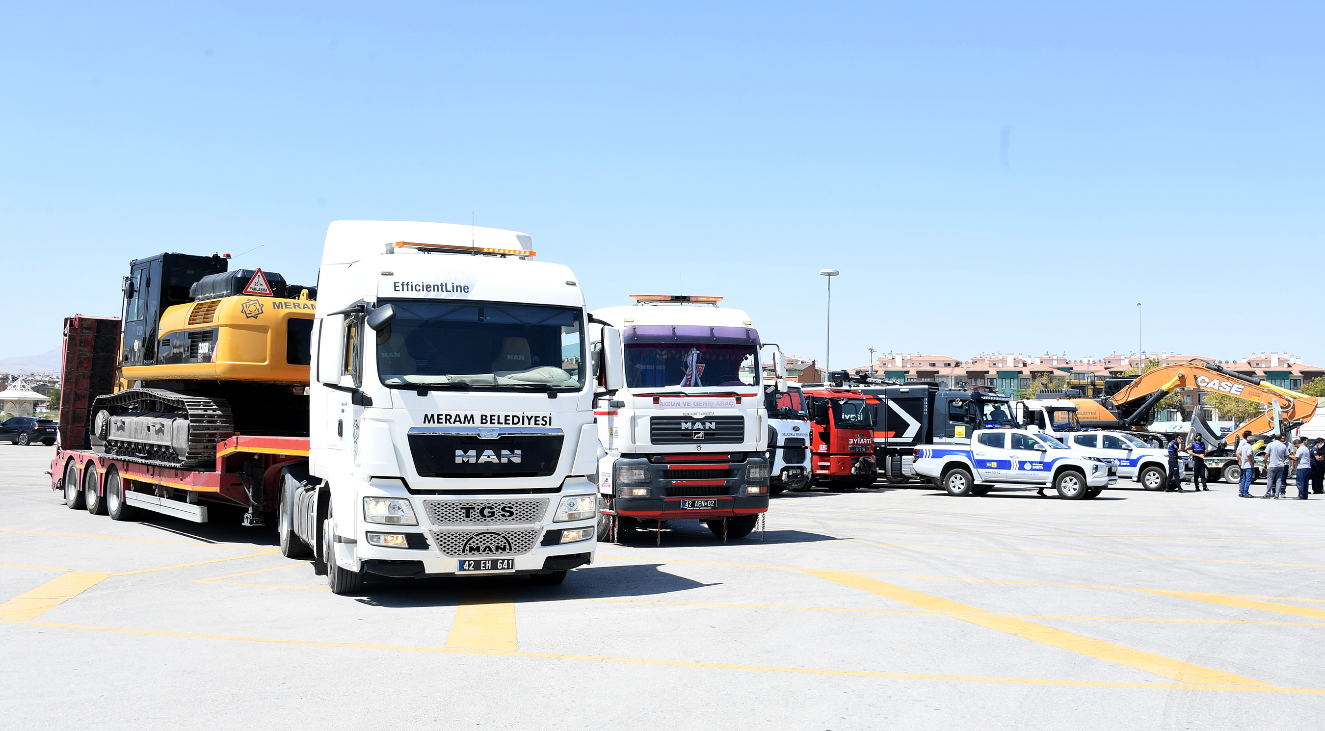 Konya Yangınlar İçin Birlik Oldu, Muğla'ya 23 Araç Daha Gönderildi