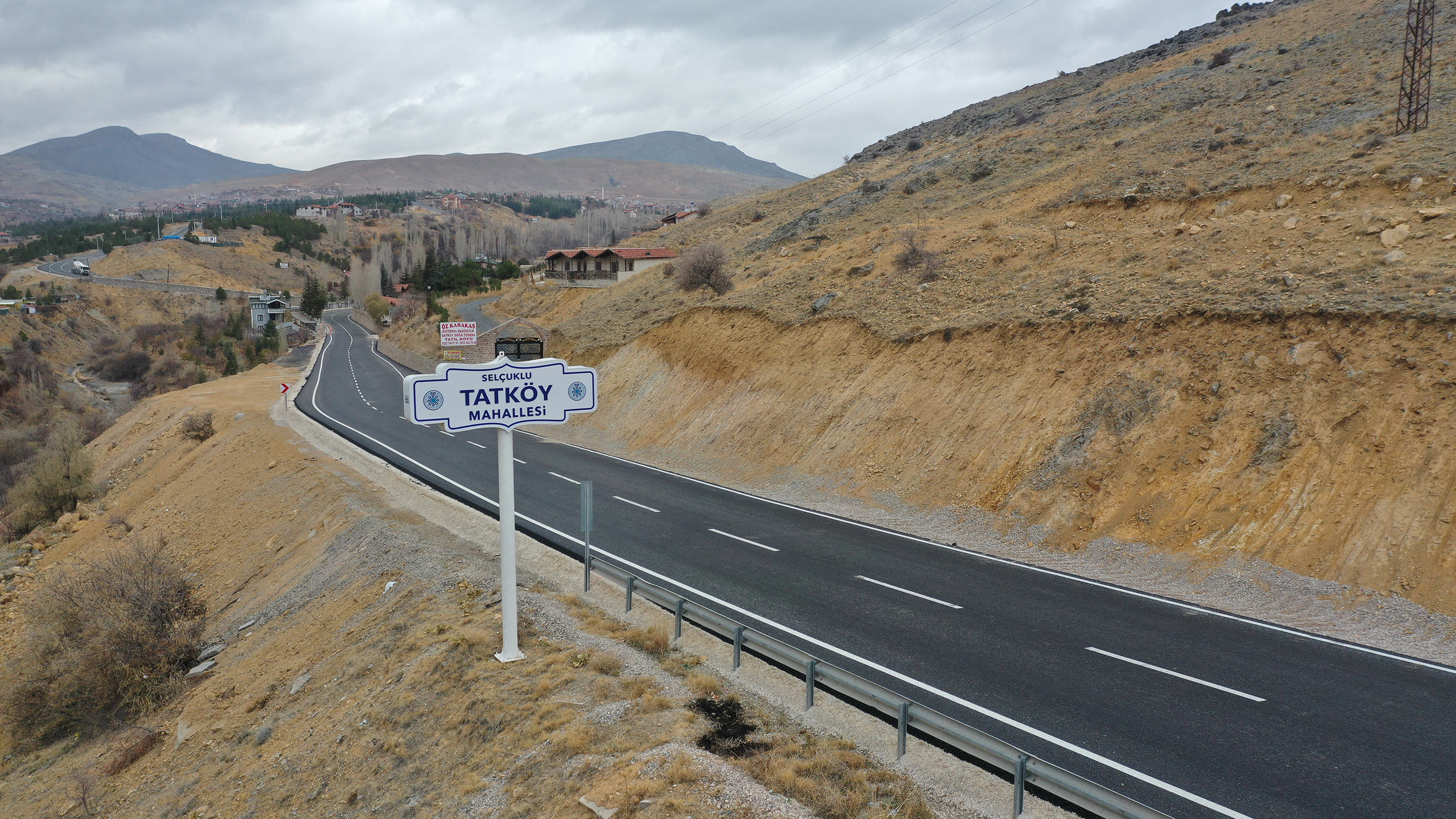 Konya Büyükşehir Tatköy Yolu'nda Kaliteyi Yükseltti