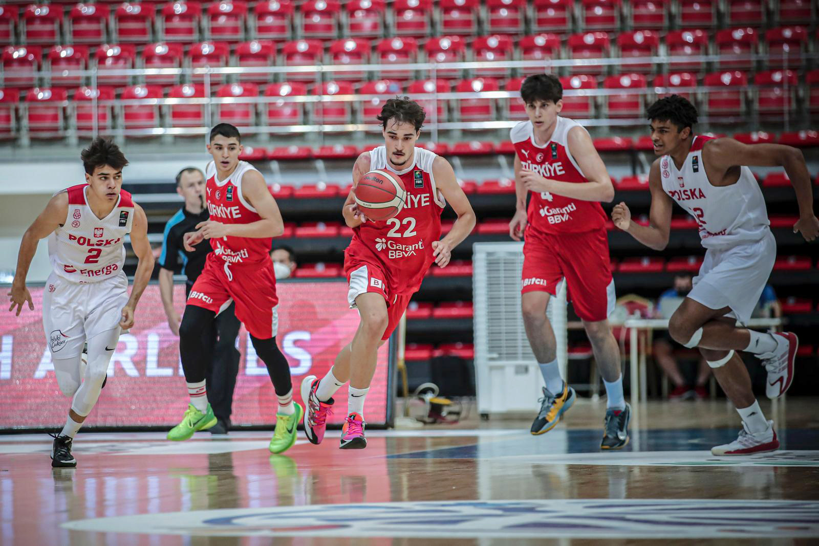 FIBA 18 Yaş Altı Erkekler Avrupa Challengers Konya'da Düzenlendi